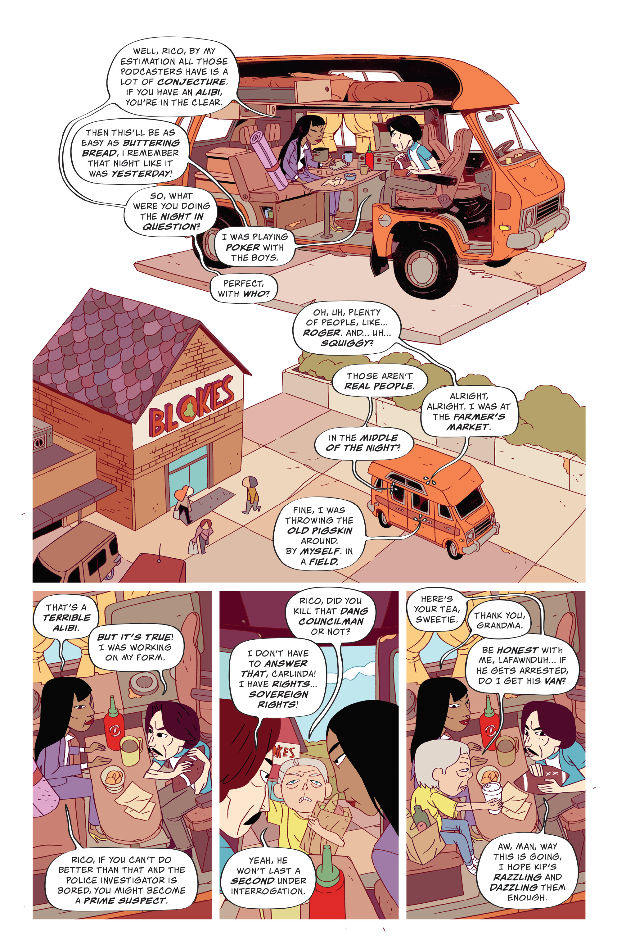 Read online Napoleon Dynamite comic -  Issue #3 - 10