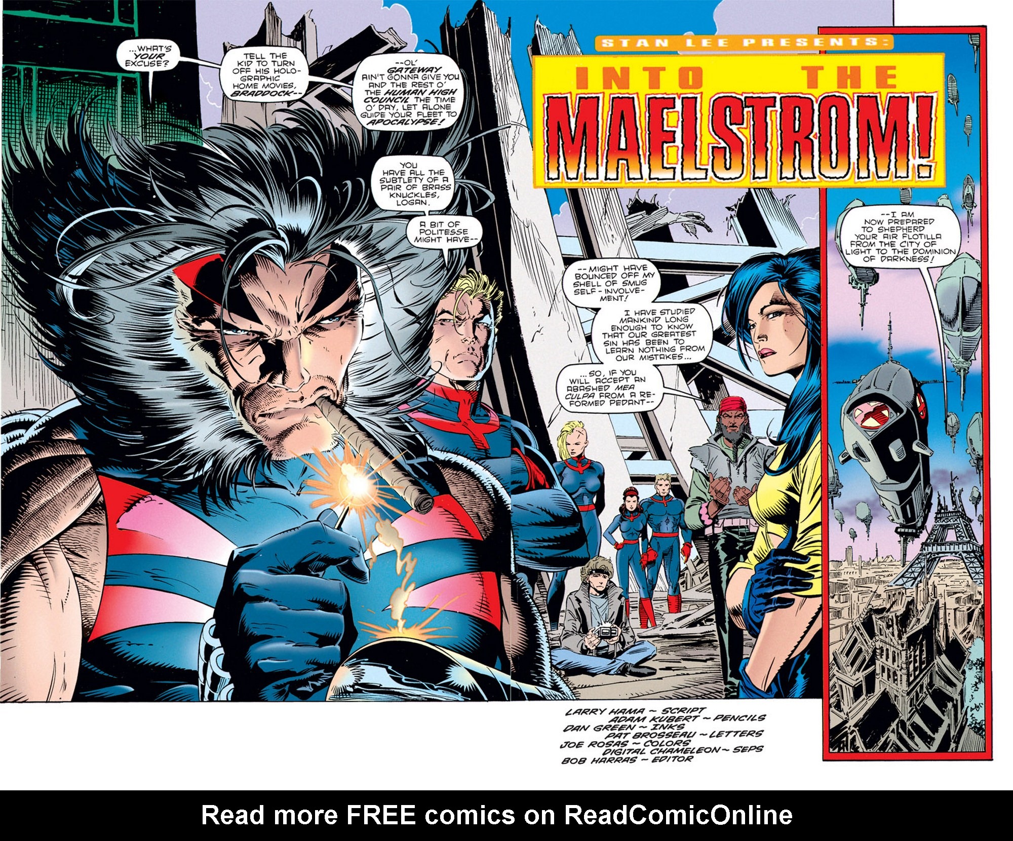 Read online Weapon X (1995) comic -  Issue #4 - 5