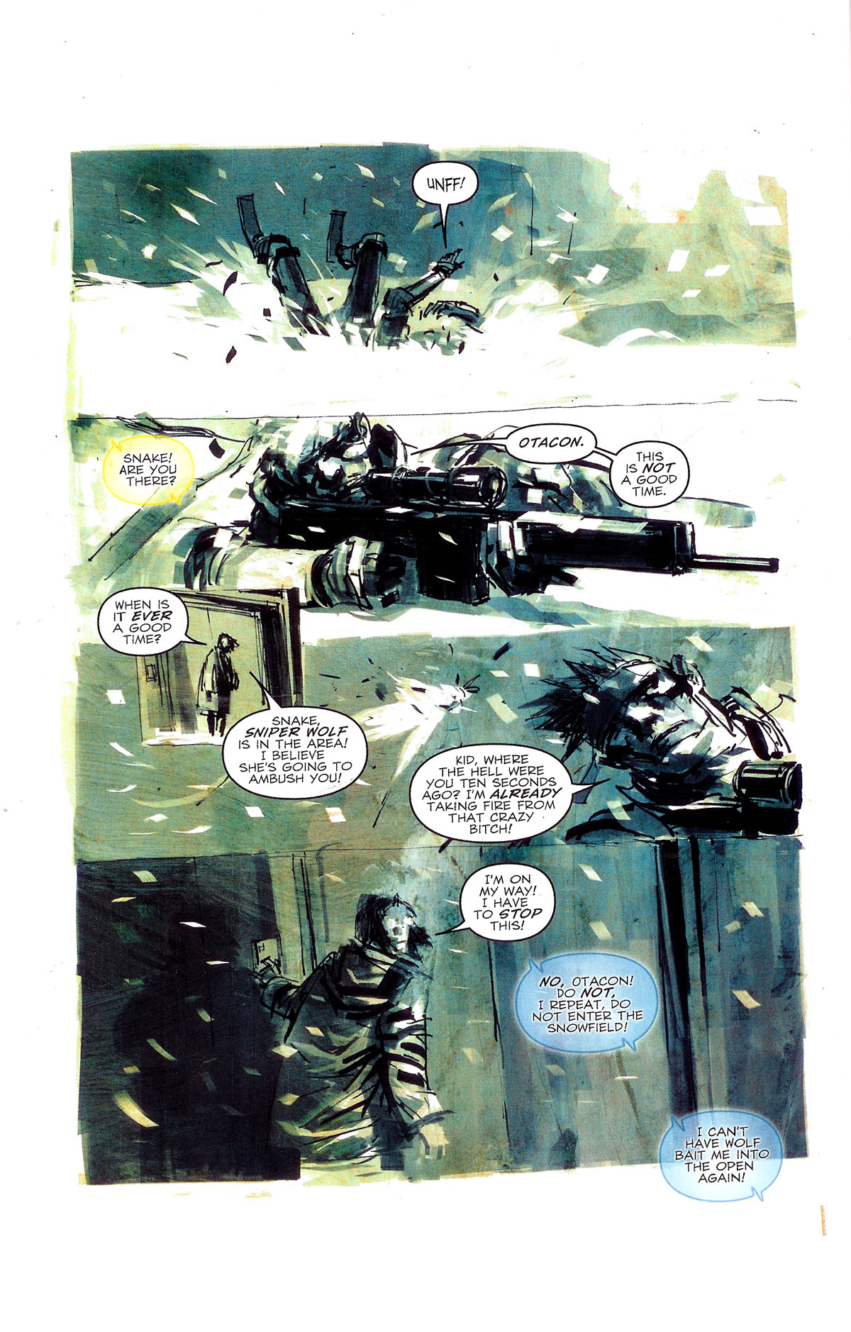 Read online Metal Gear Solid comic -  Issue #10 - 12