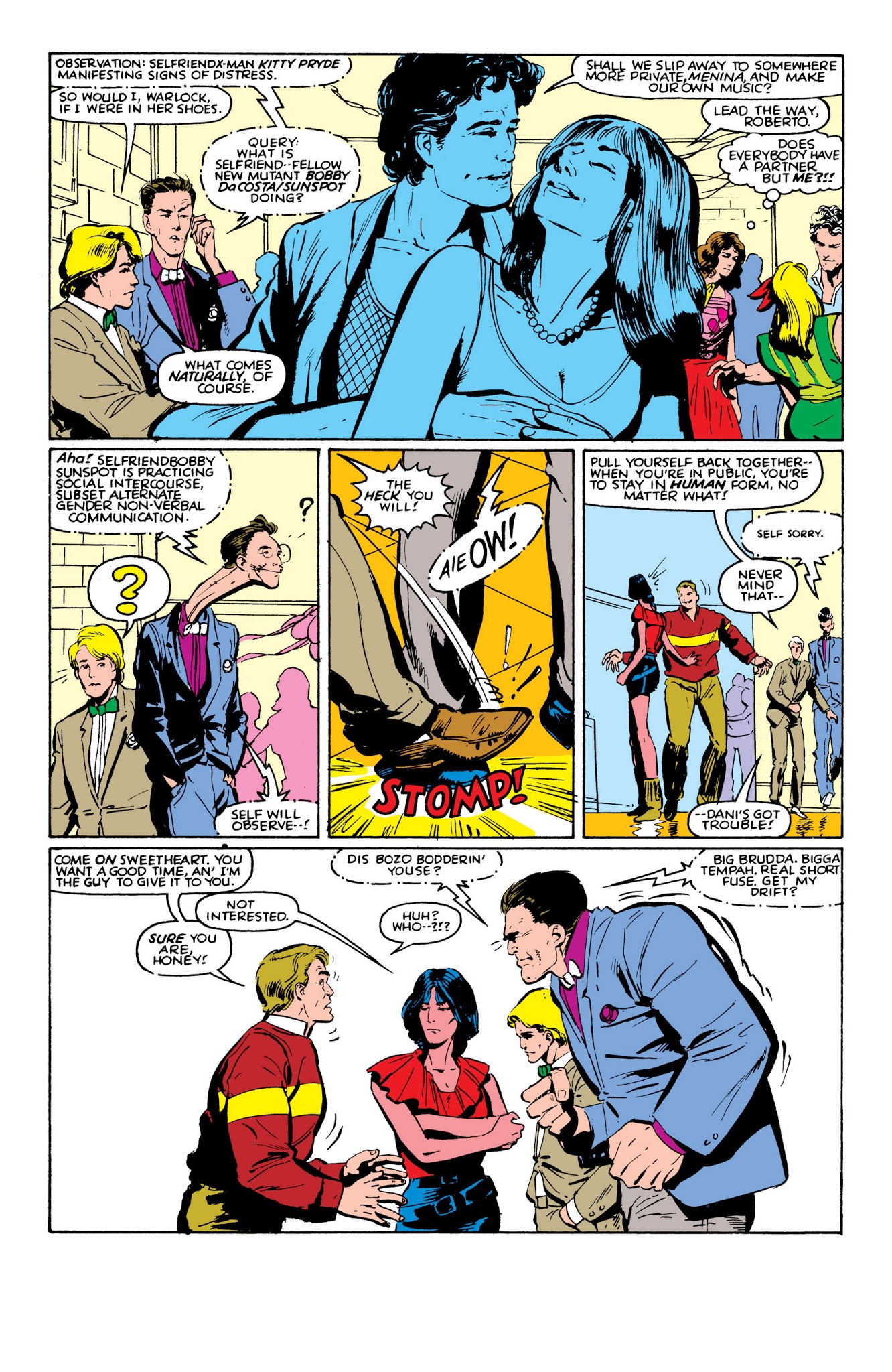 Read online New Mutants Classic comic -  Issue # TPB 6 - 193