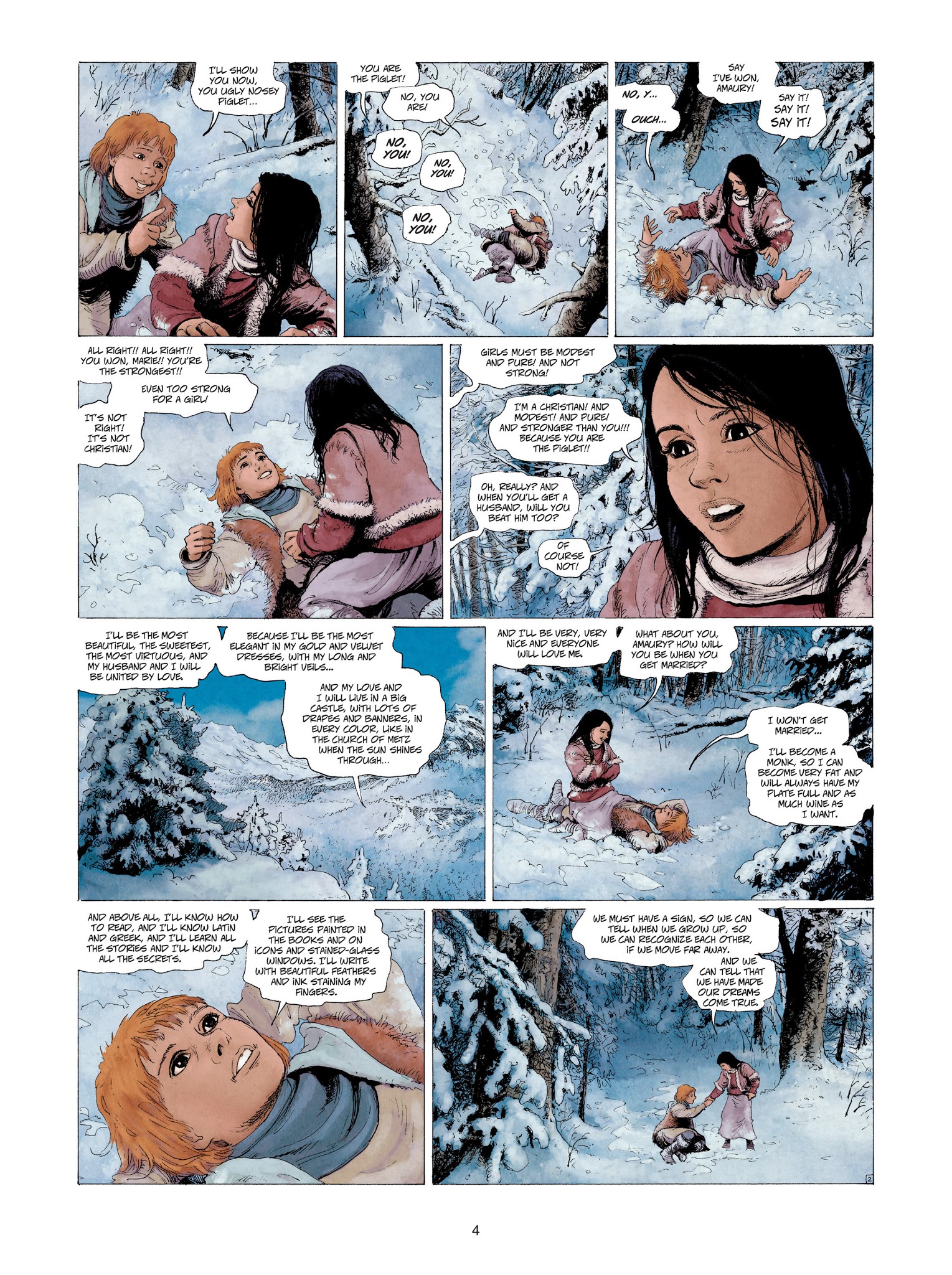 Read online Marie of the Dragons comic -  Issue #3 - 4