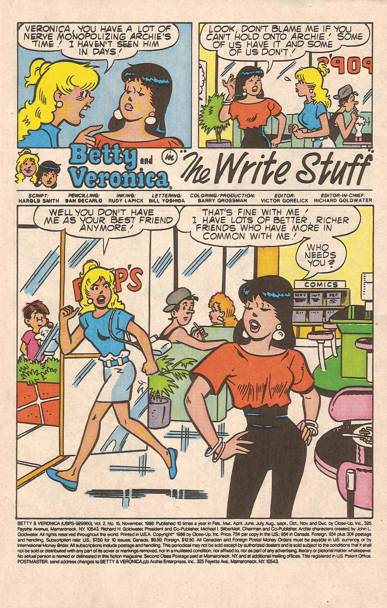 Read online Betty and Veronica (1987) comic -  Issue #15 - 3