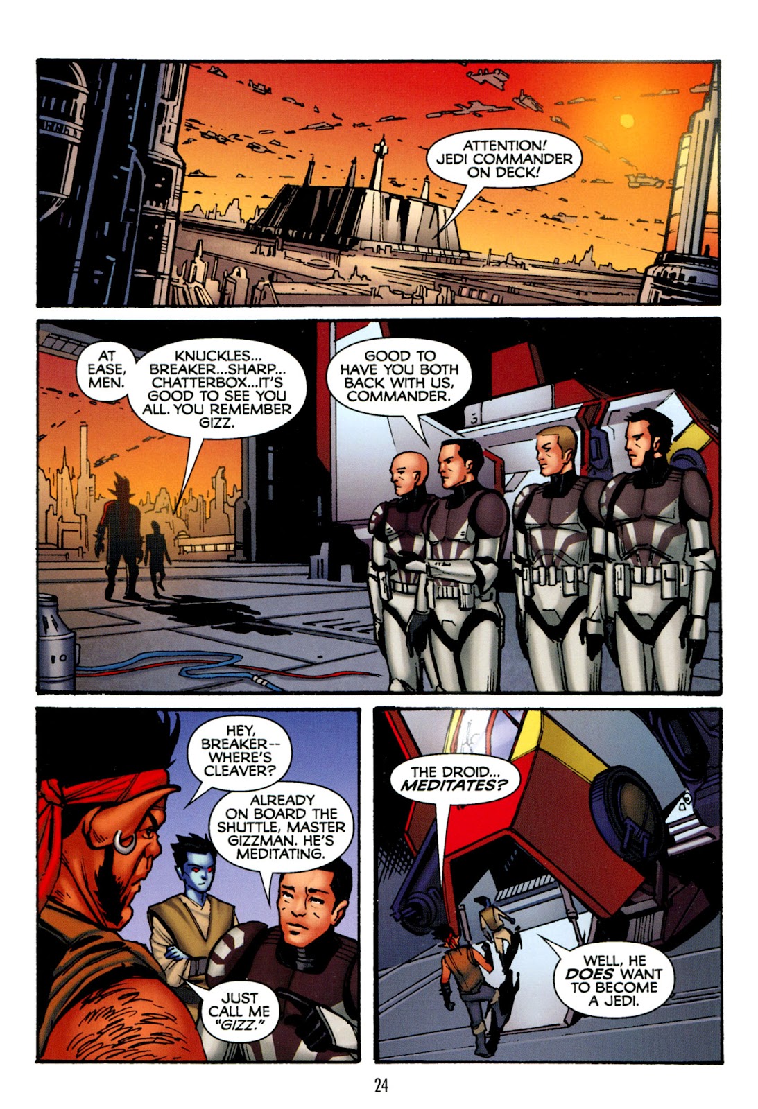 Star Wars: The Clone Wars - Strange Allies issue Full - Page 25