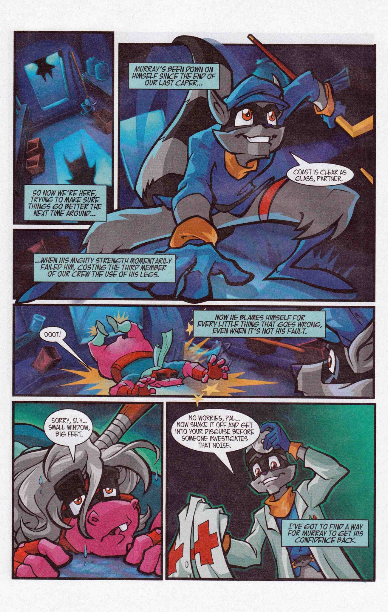 Read online The Adventures of Sly Cooper comic -  Issue #2 - 13