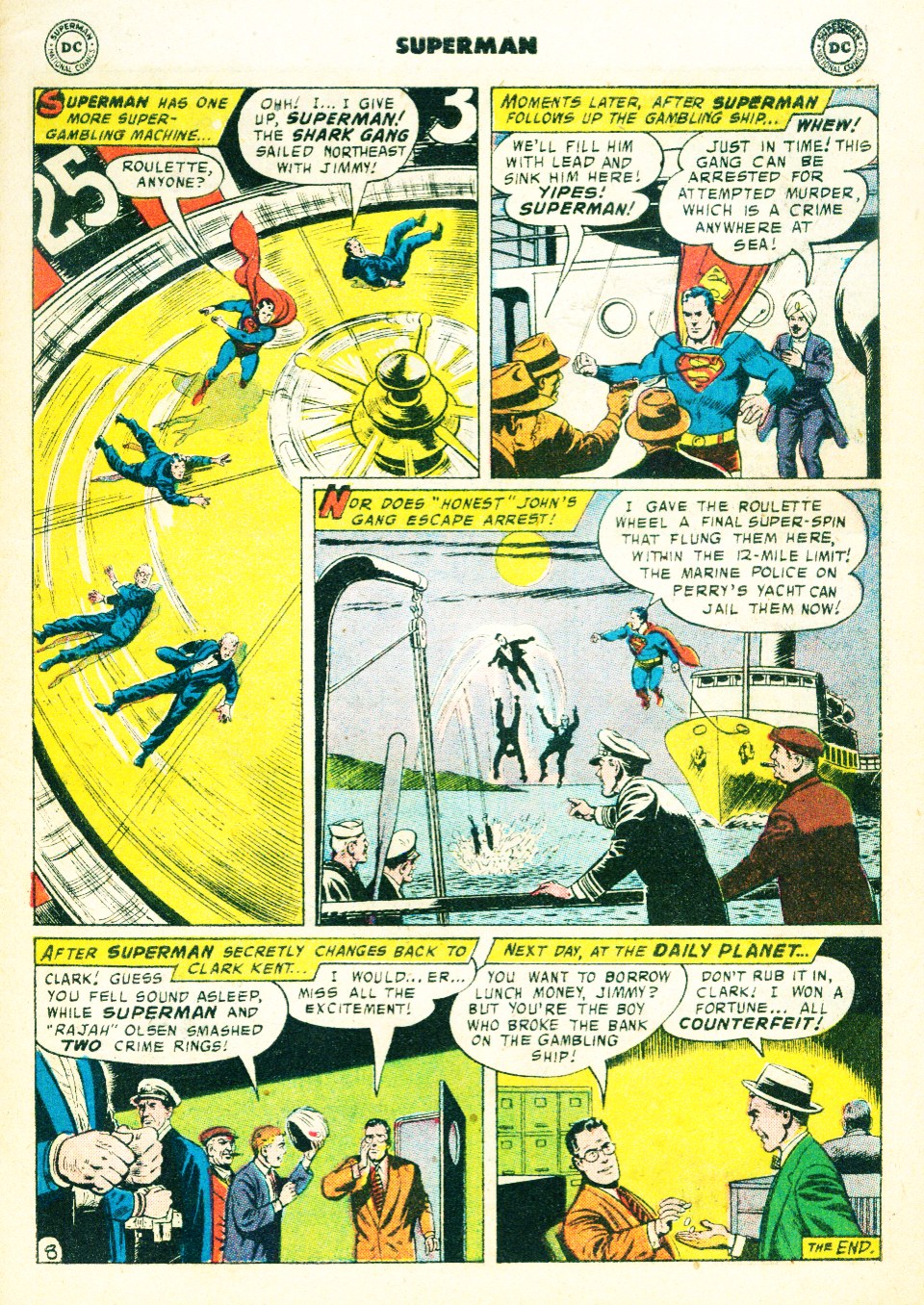 Read online Superman (1939) comic -  Issue #121 - 31