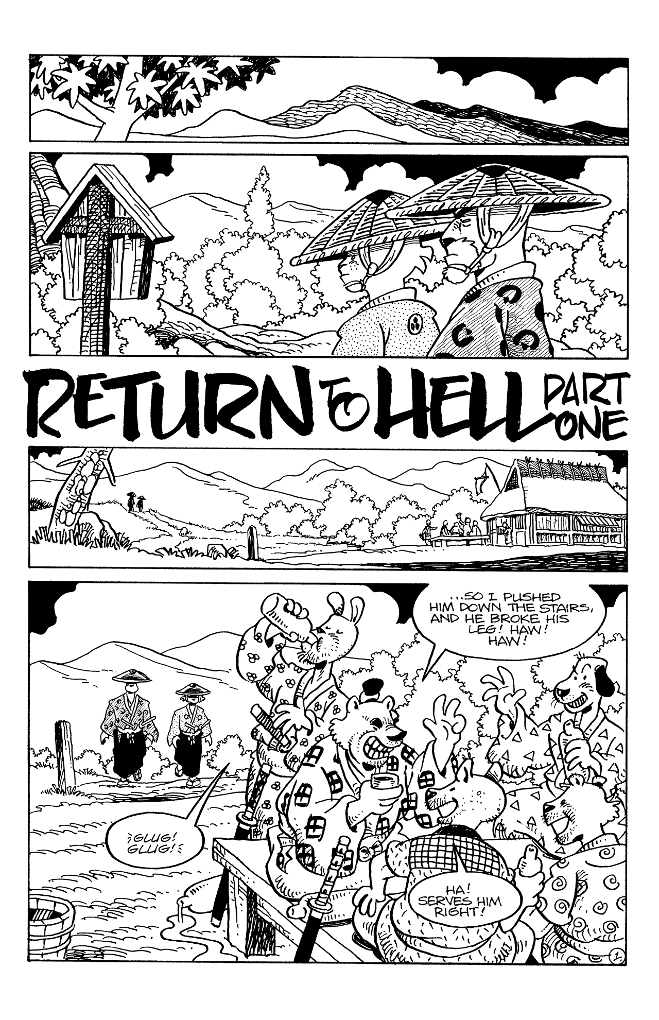 Read online Usagi Yojimbo (1996) comic -  Issue #130 - 3