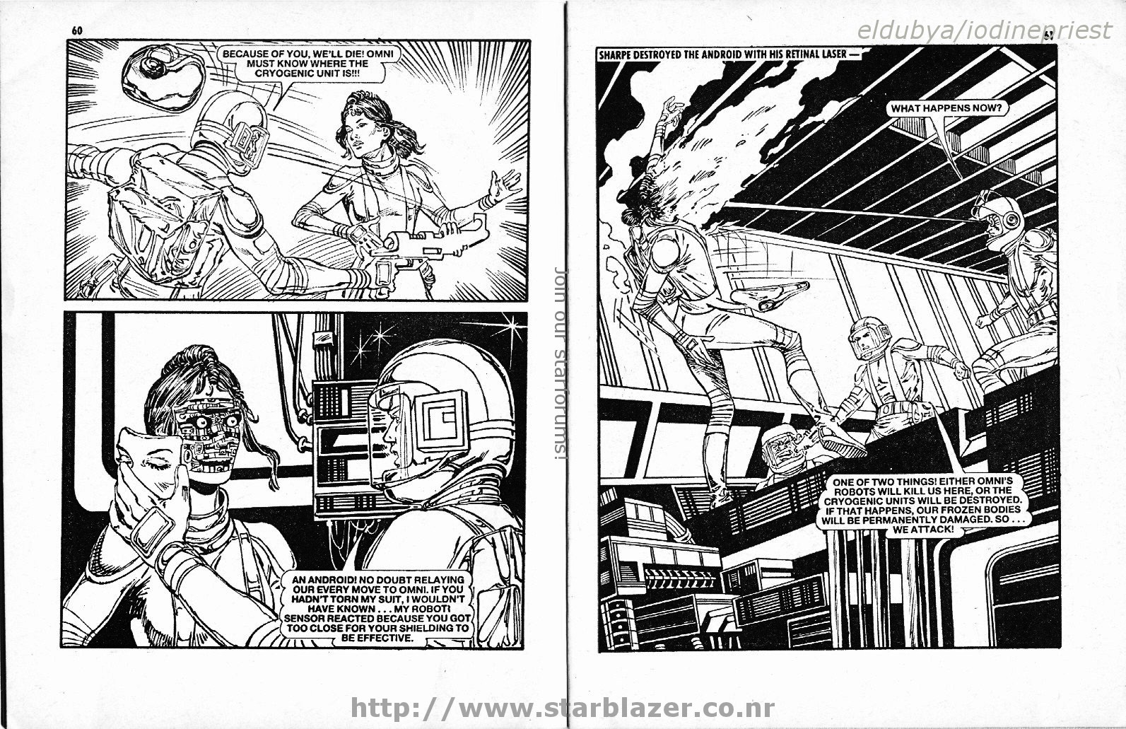 Read online Starblazer comic -  Issue #195 - 32