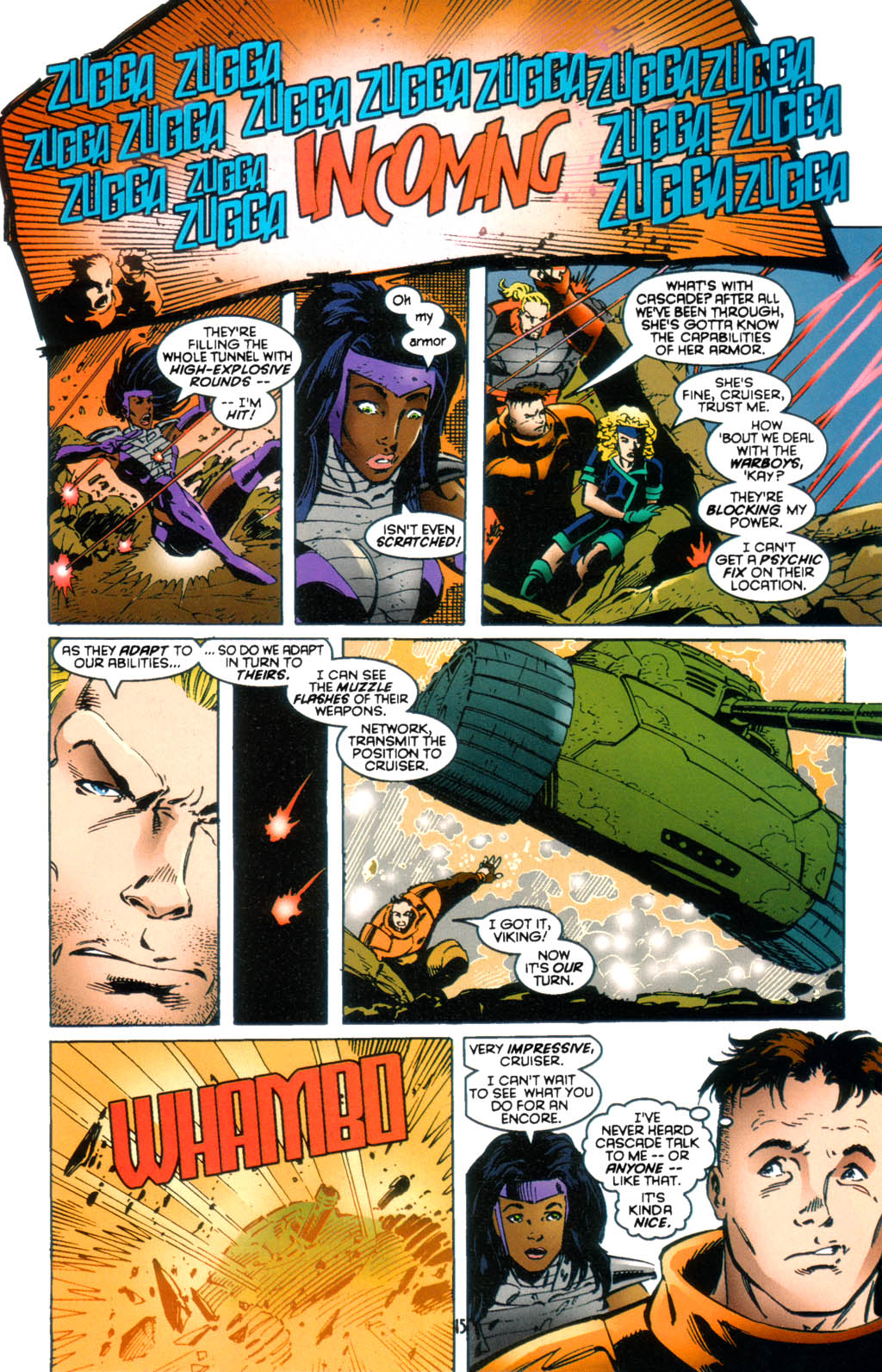 Read online Sovereign Seven comic -  Issue #33 - 16