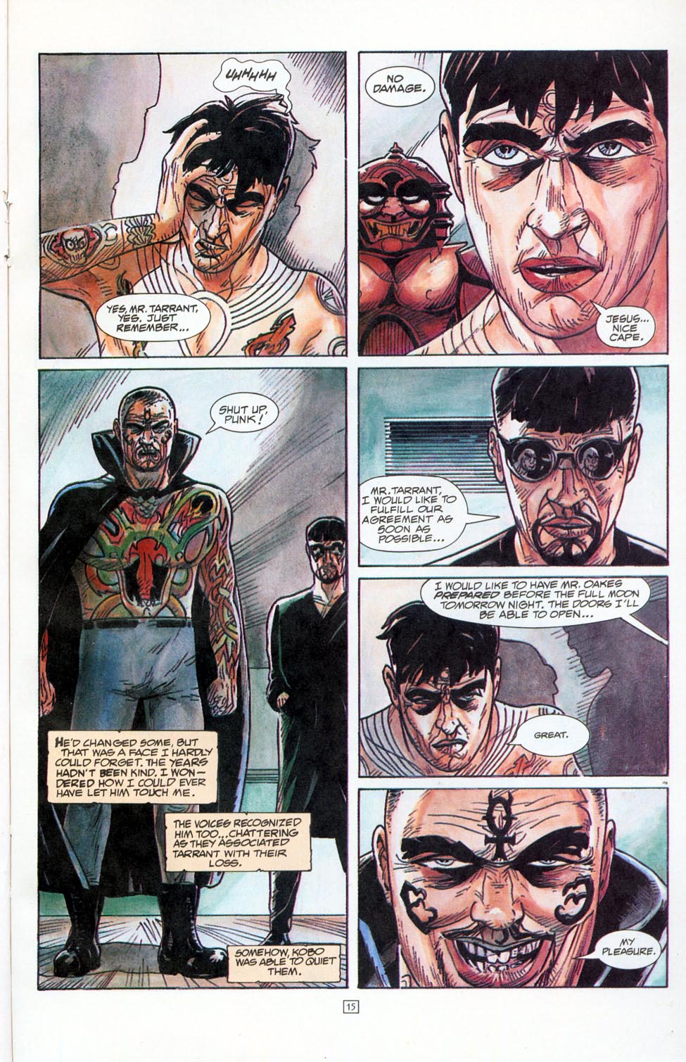 Read online Skin Graft: The Adventures of a Tattooed Man comic -  Issue #4 - 18
