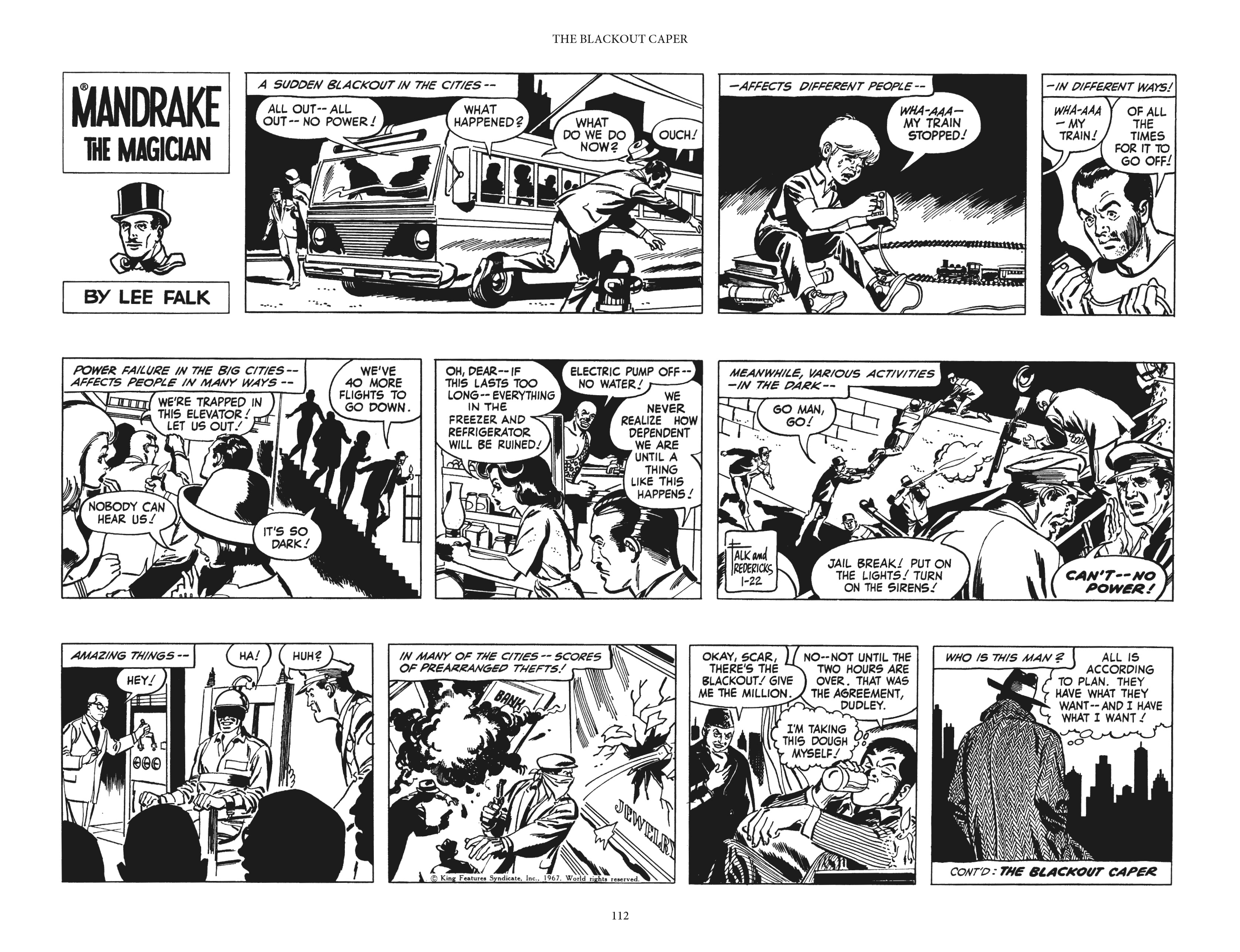 Read online Mandrake the Magician: The Fred Fredricks Sundays comic -  Issue # TPB (Part 2) - 13