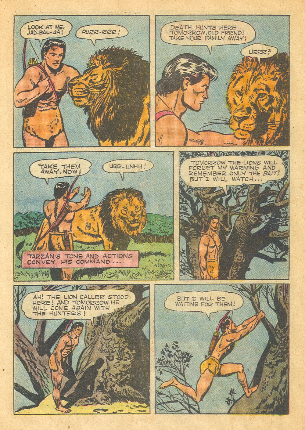 Read online Tarzan (1948) comic -  Issue #57 - 28