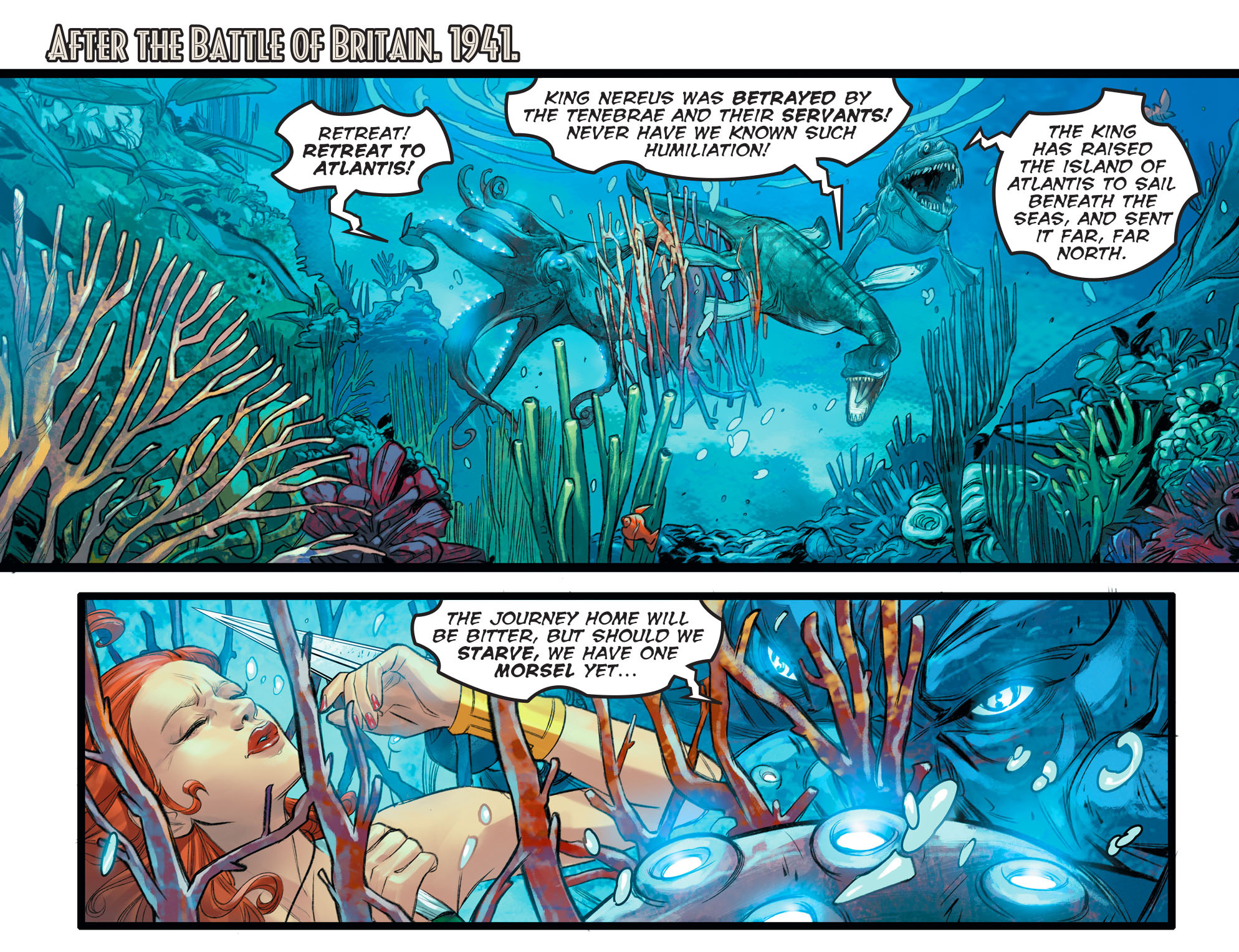 Read online DC Comics: Bombshells comic -  Issue #40 - 3
