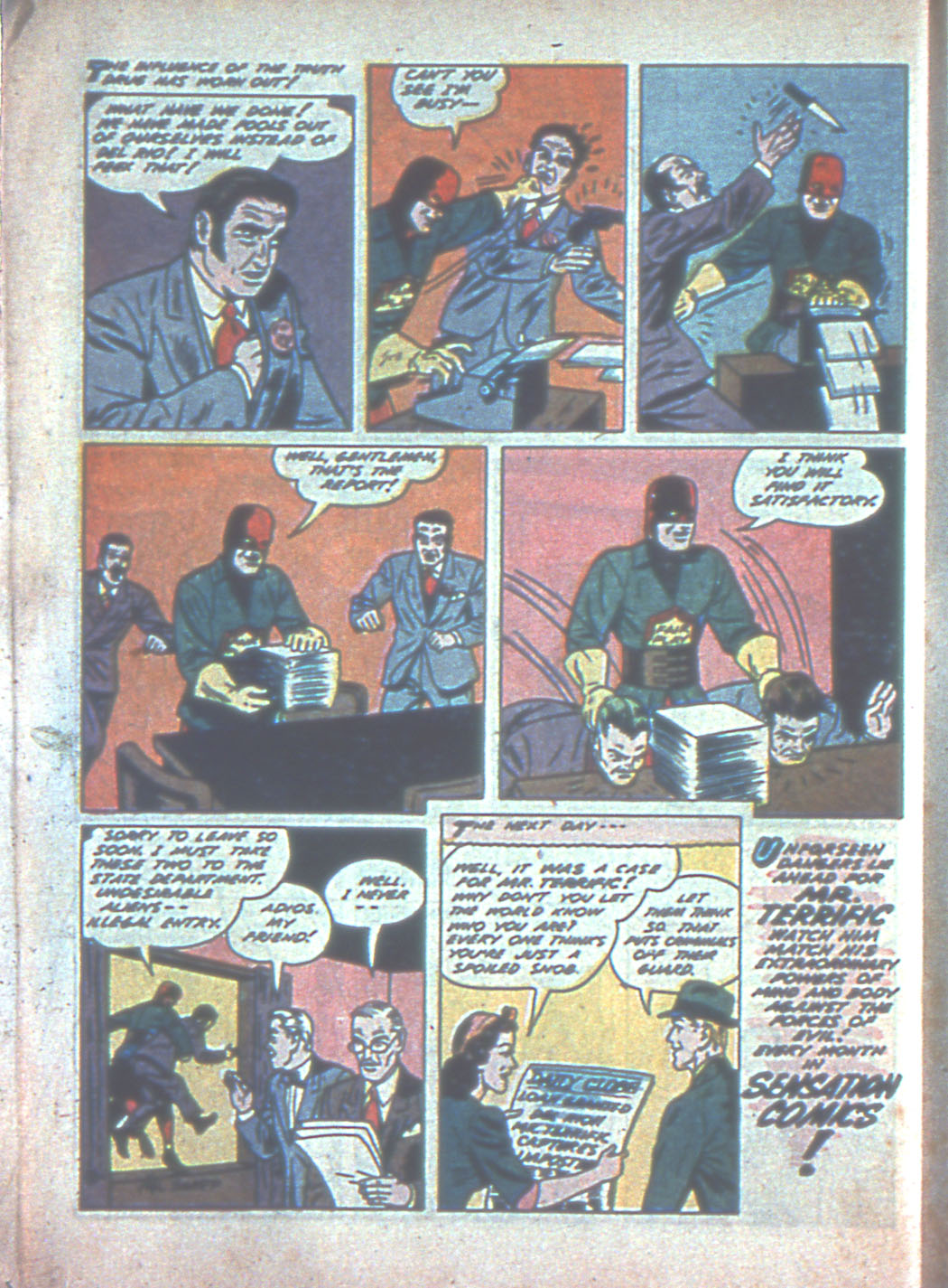 Read online Sensation (Mystery) Comics comic -  Issue #3 - 32