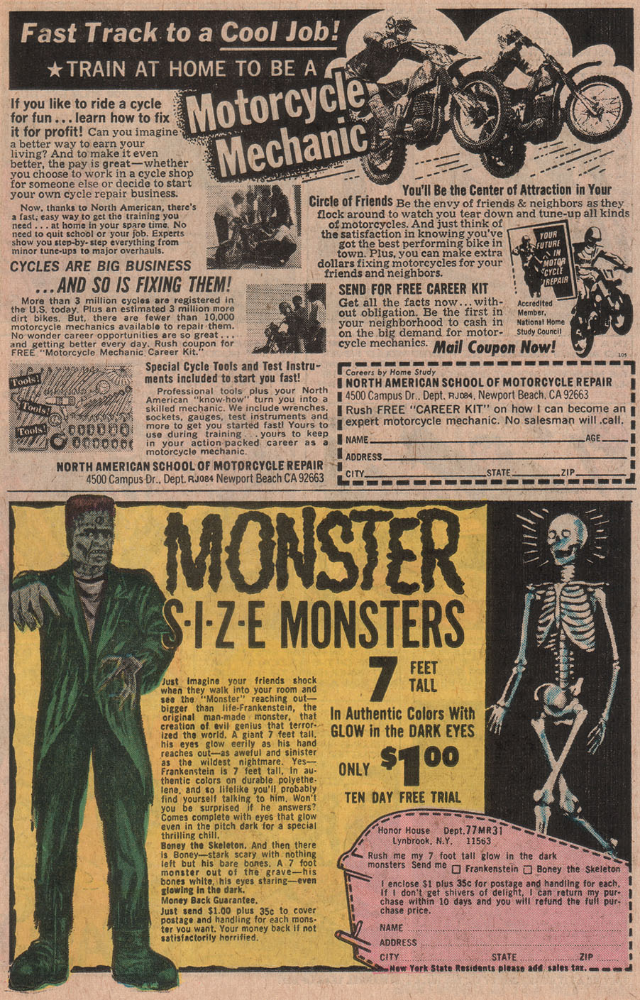 Read online Where Monsters Dwell (1970) comic -  Issue #32 - 11