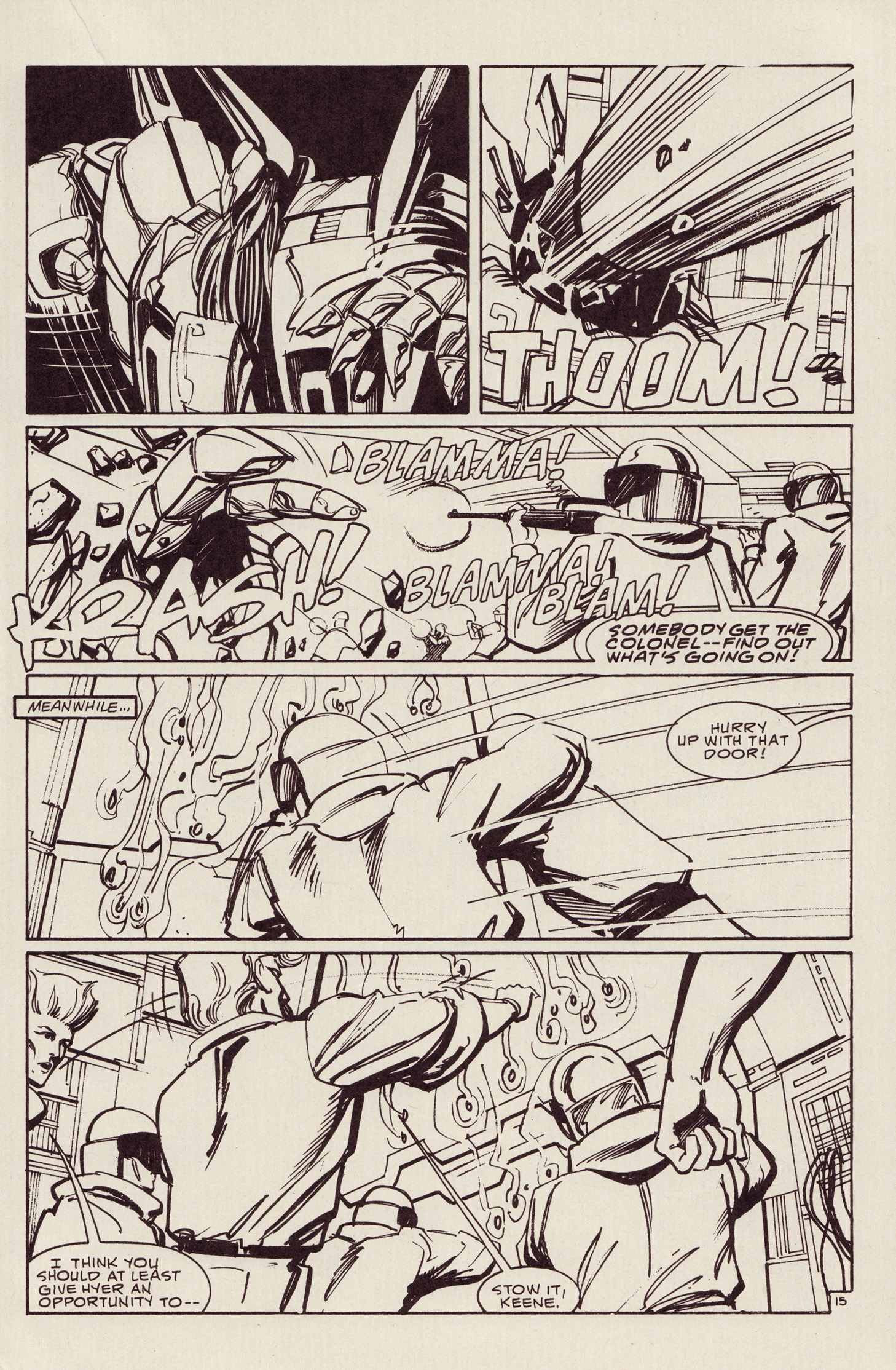 Read online Mecha comic -  Issue #3 - 17