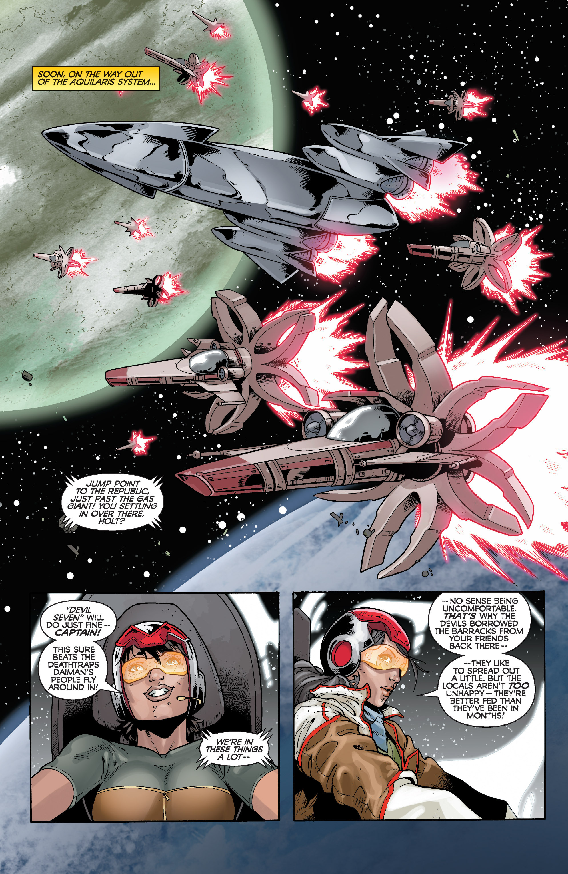 Read online Star Wars: Knight Errant - Deluge comic -  Issue #2 - 16