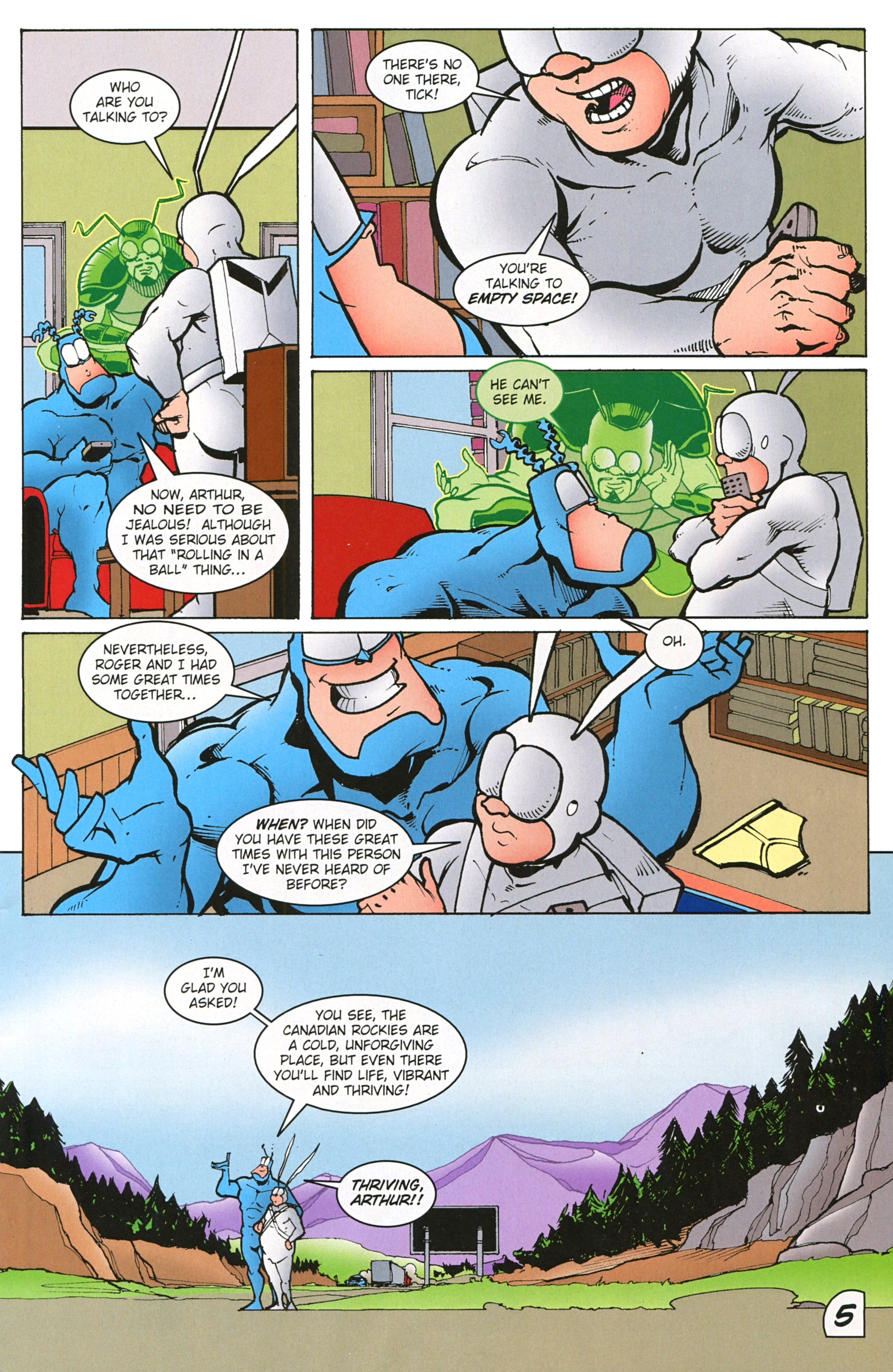 Read online Free Comic Book Day 2015 comic -  Issue # The Tick - 7