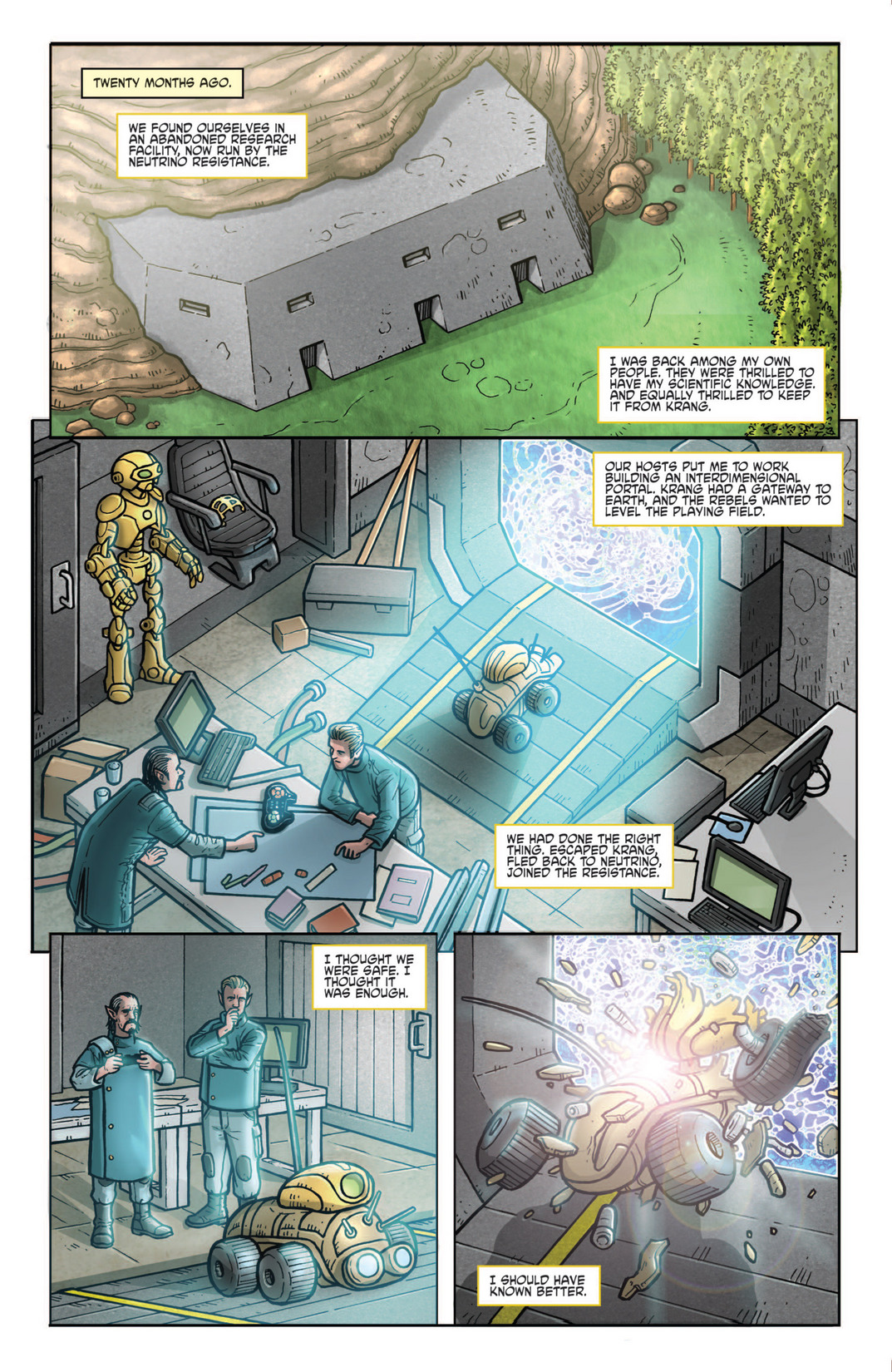 Read online Teenage Mutant Ninja Turtles Micro-Series comic -  Issue #8 - 11