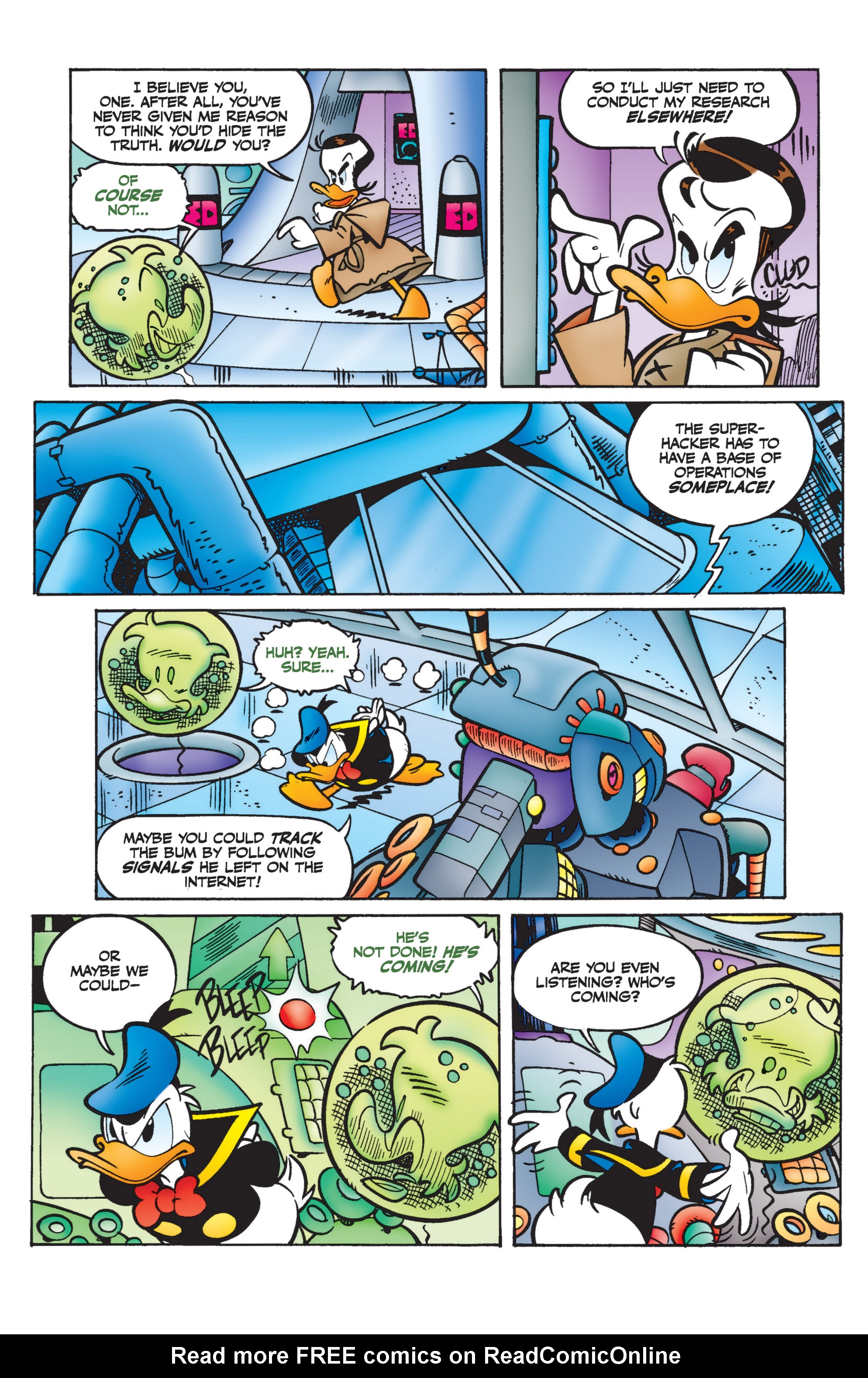 Read online Duck Avenger comic -  Issue #4 - 39
