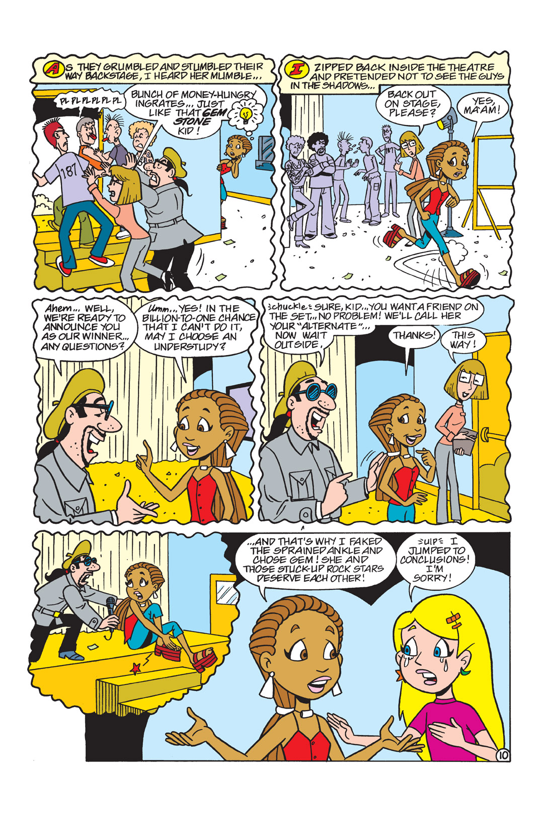 Read online Sabrina the Teenage Witch (2000) comic -  Issue #10 - 11