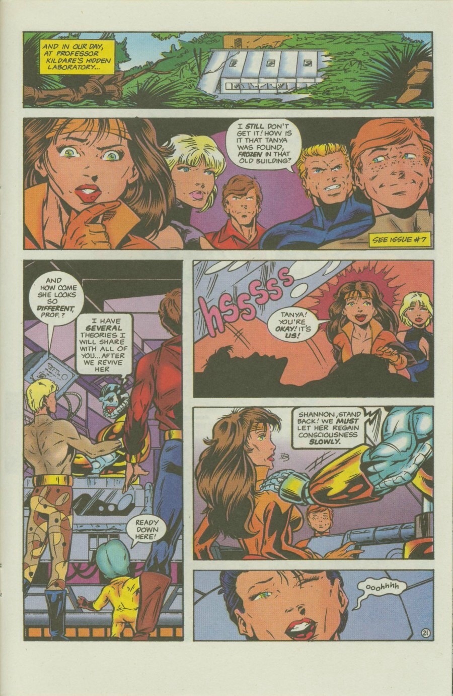 Read online Ex-Mutants comic -  Issue #8 - 26