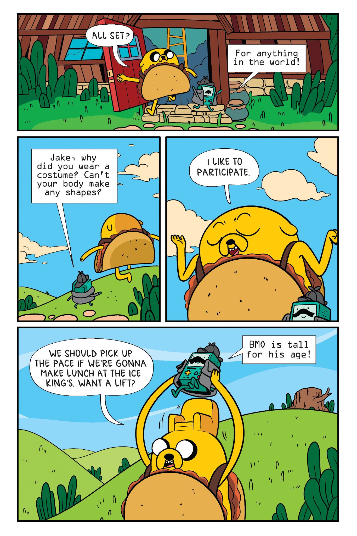 Read online Adventure Time: Masked Mayhem comic -  Issue # TPB - 21