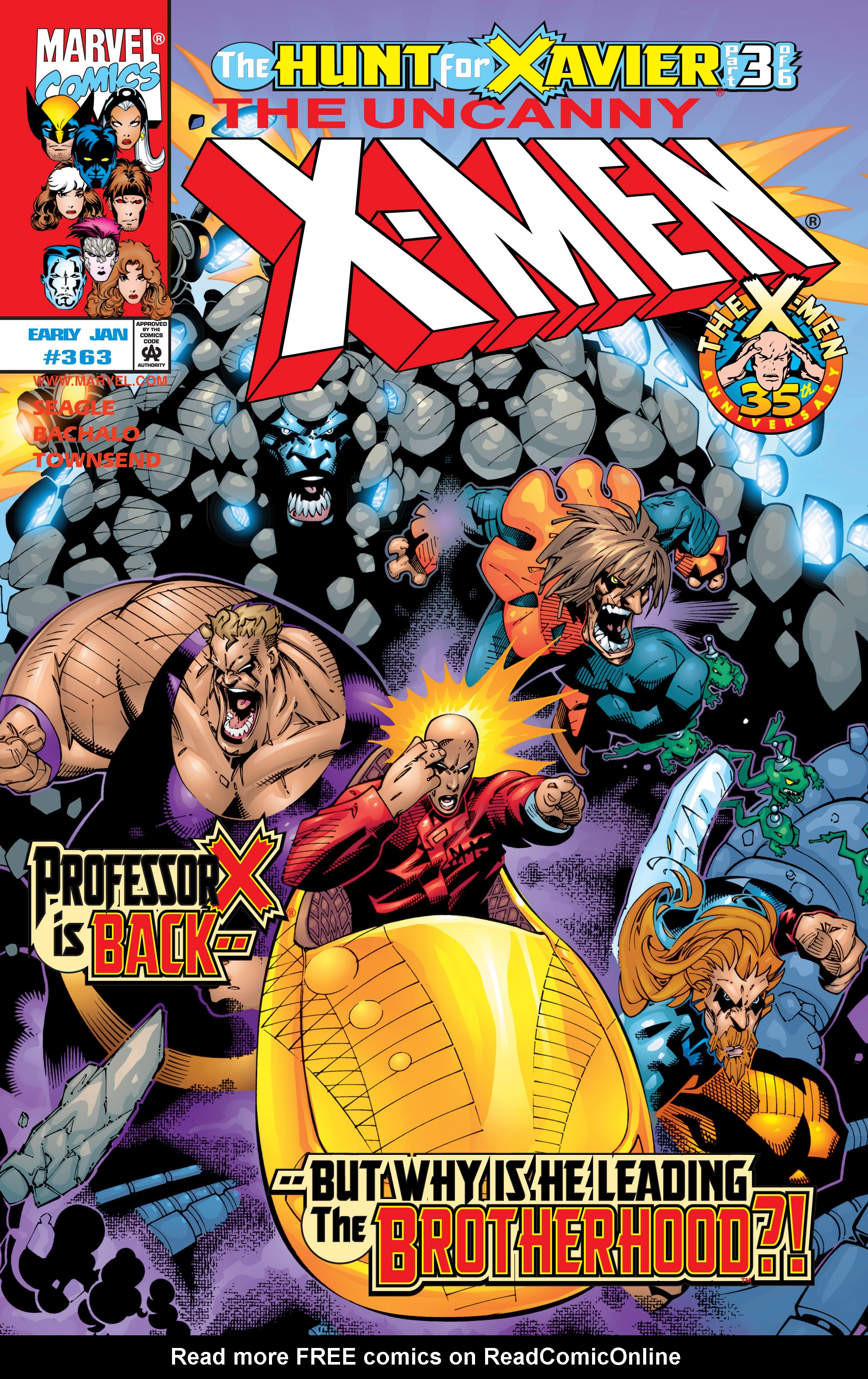 Read online Uncanny X-Men (1963) comic -  Issue #363 - 1