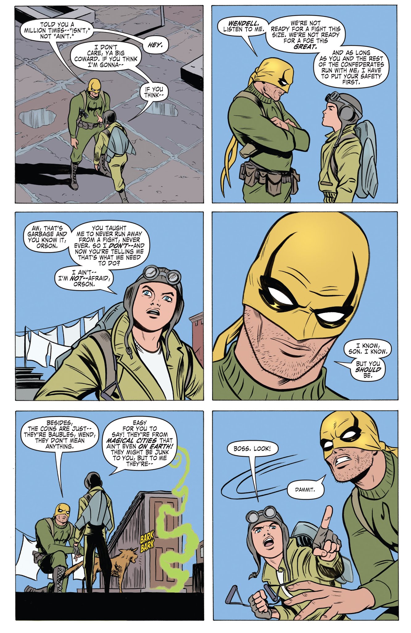 Read online The Immortal Iron Fist: Orson Randall and The Green Mist of Death comic -  Issue # Full - 9