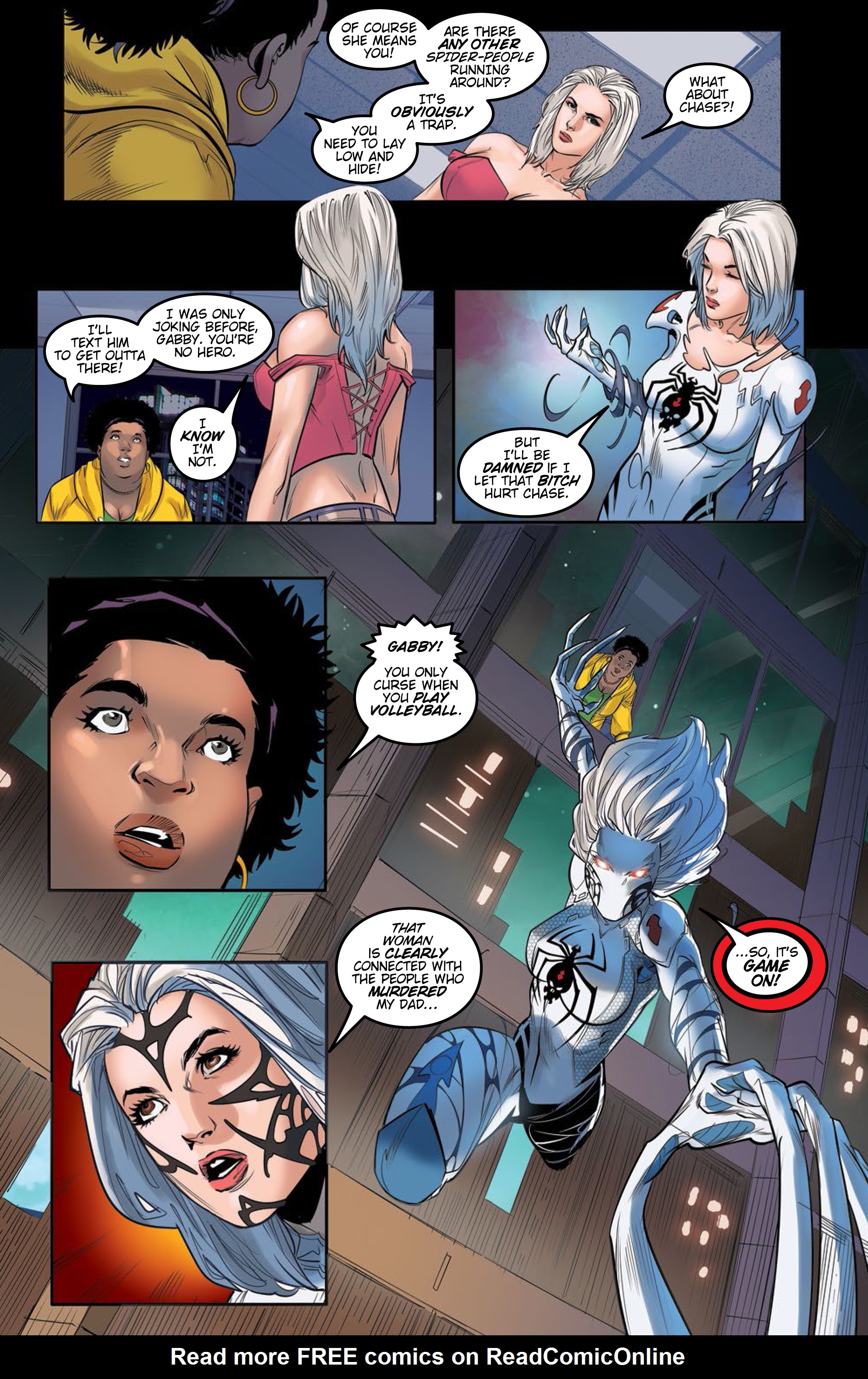 Read online White Widow comic -  Issue #2 - 25