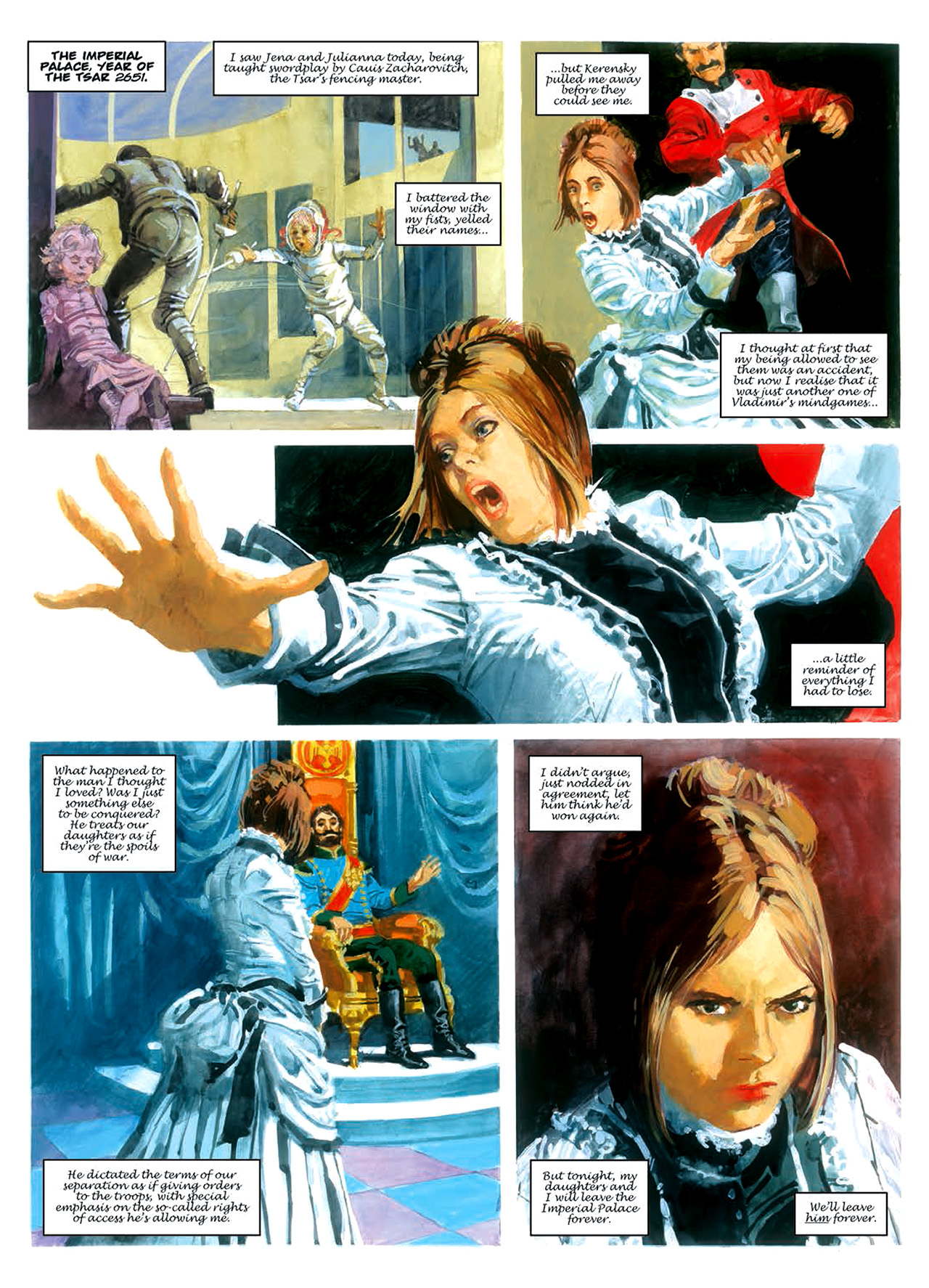 Read online Nikolai Dante comic -  Issue # TPB 8 - 194