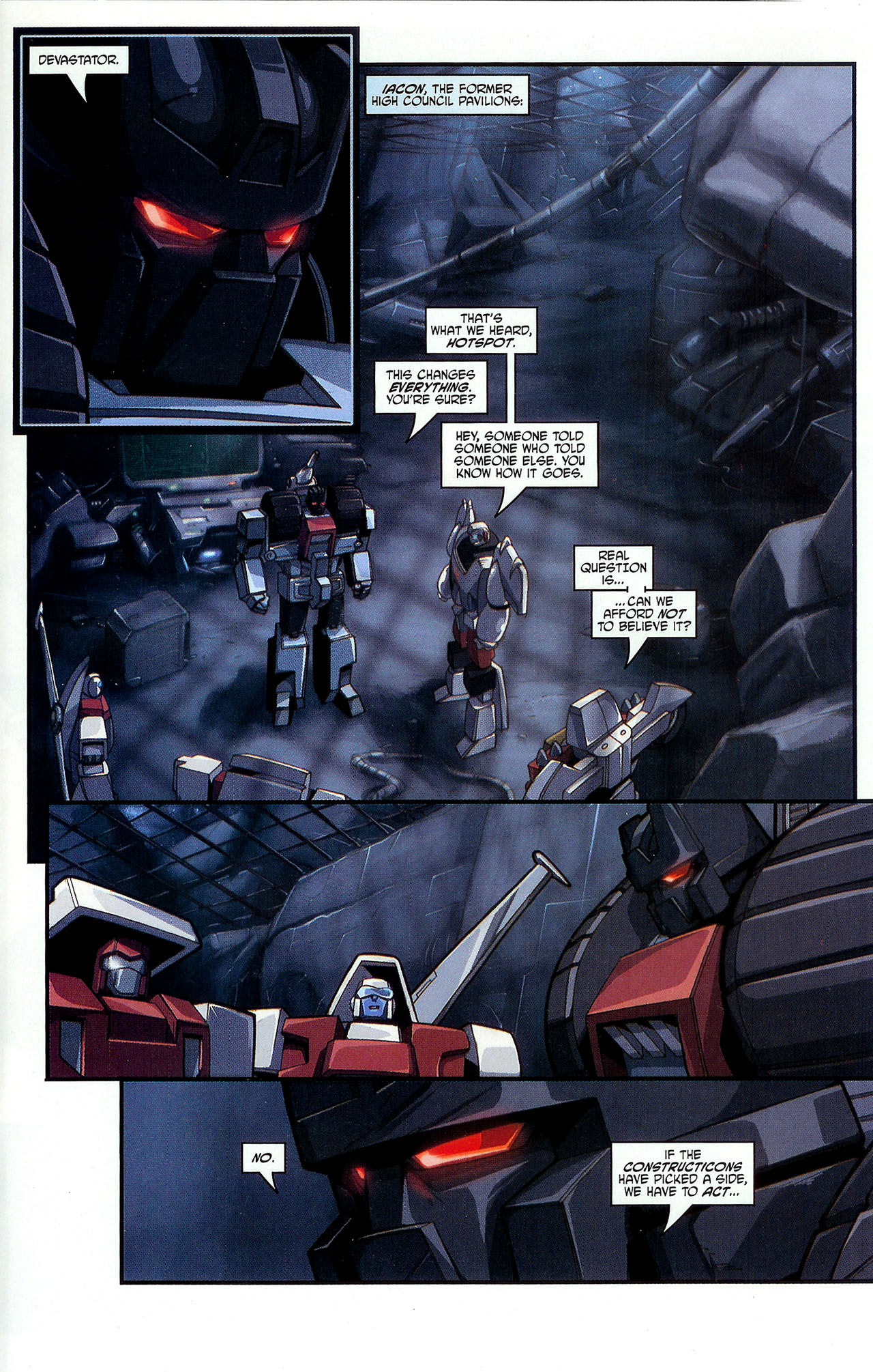 Read online Transformers War Within: "The Dark Ages" comic -  Issue #2 - 10