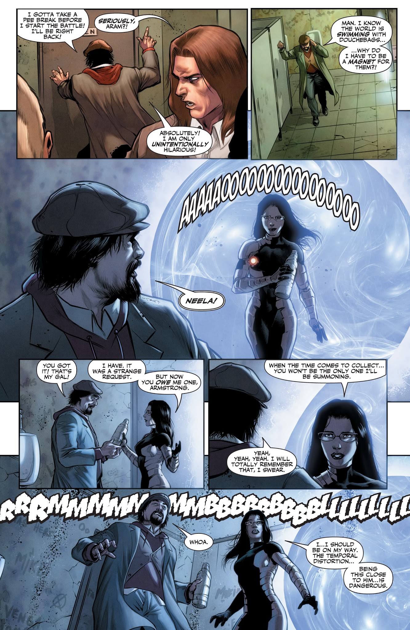 Read online Armstrong and the Vault of Spirits comic -  Issue # Full - 17