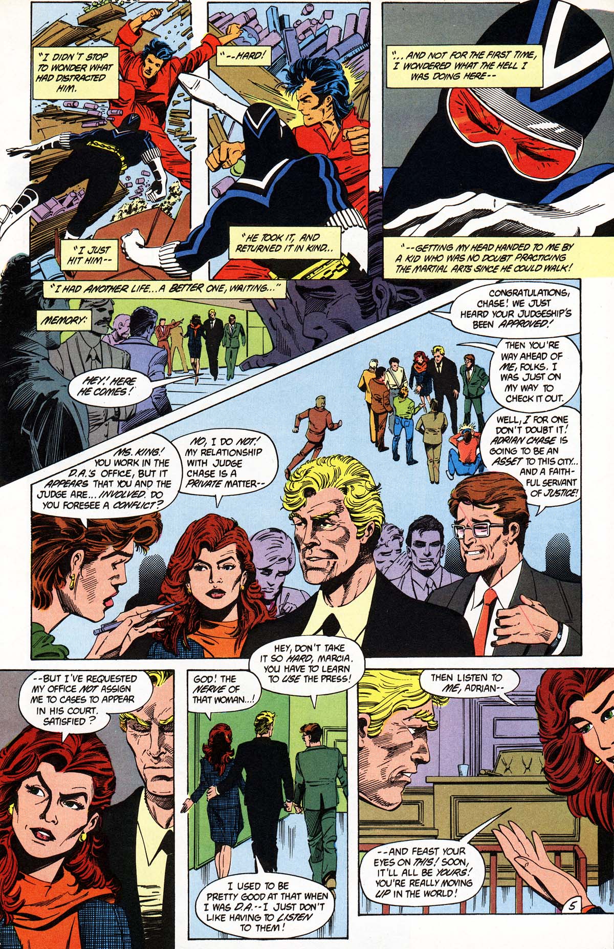 Read online Vigilante (1983) comic -  Issue #19 - 6