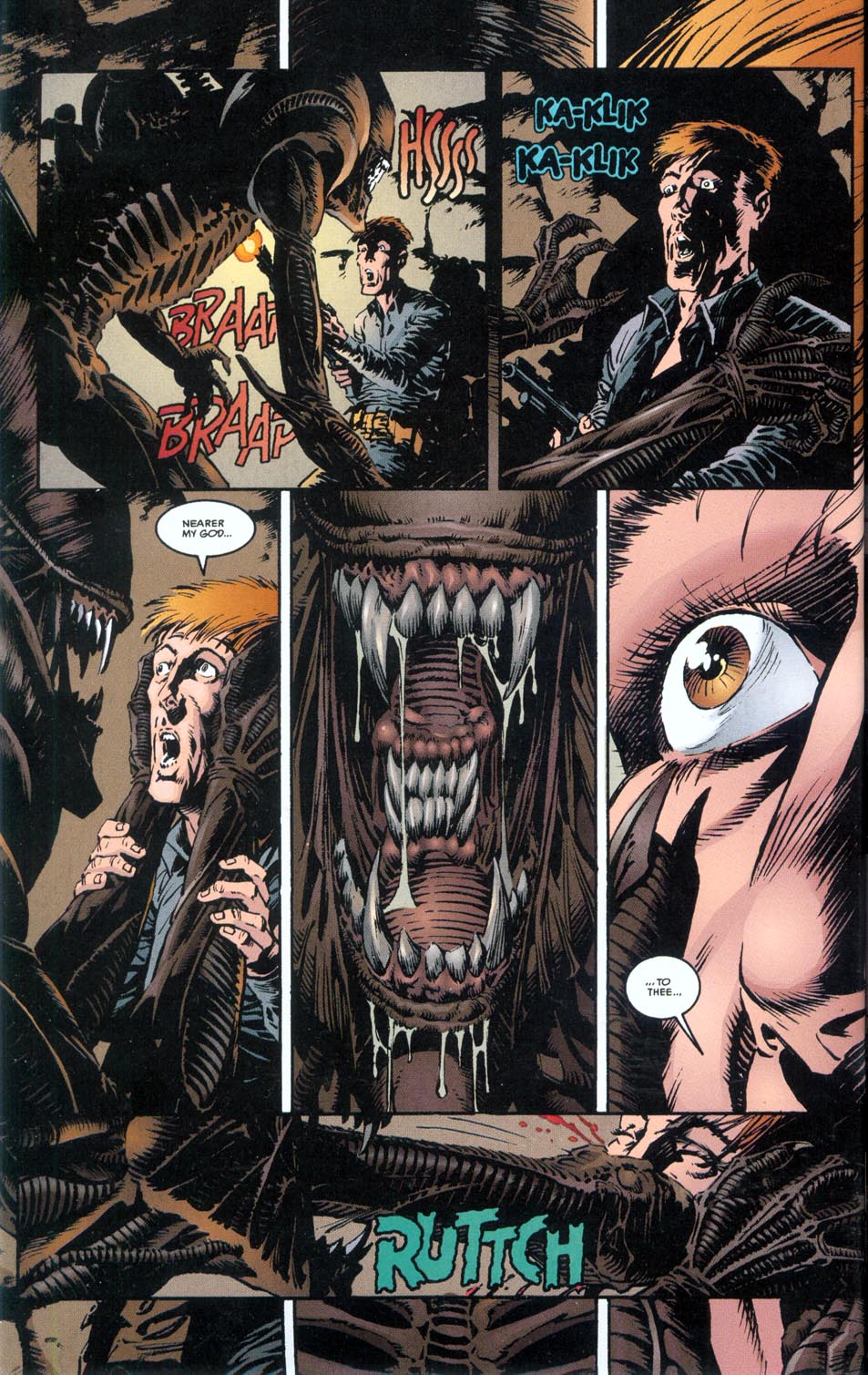 Read online Batman/Aliens comic -  Issue #1 - 40