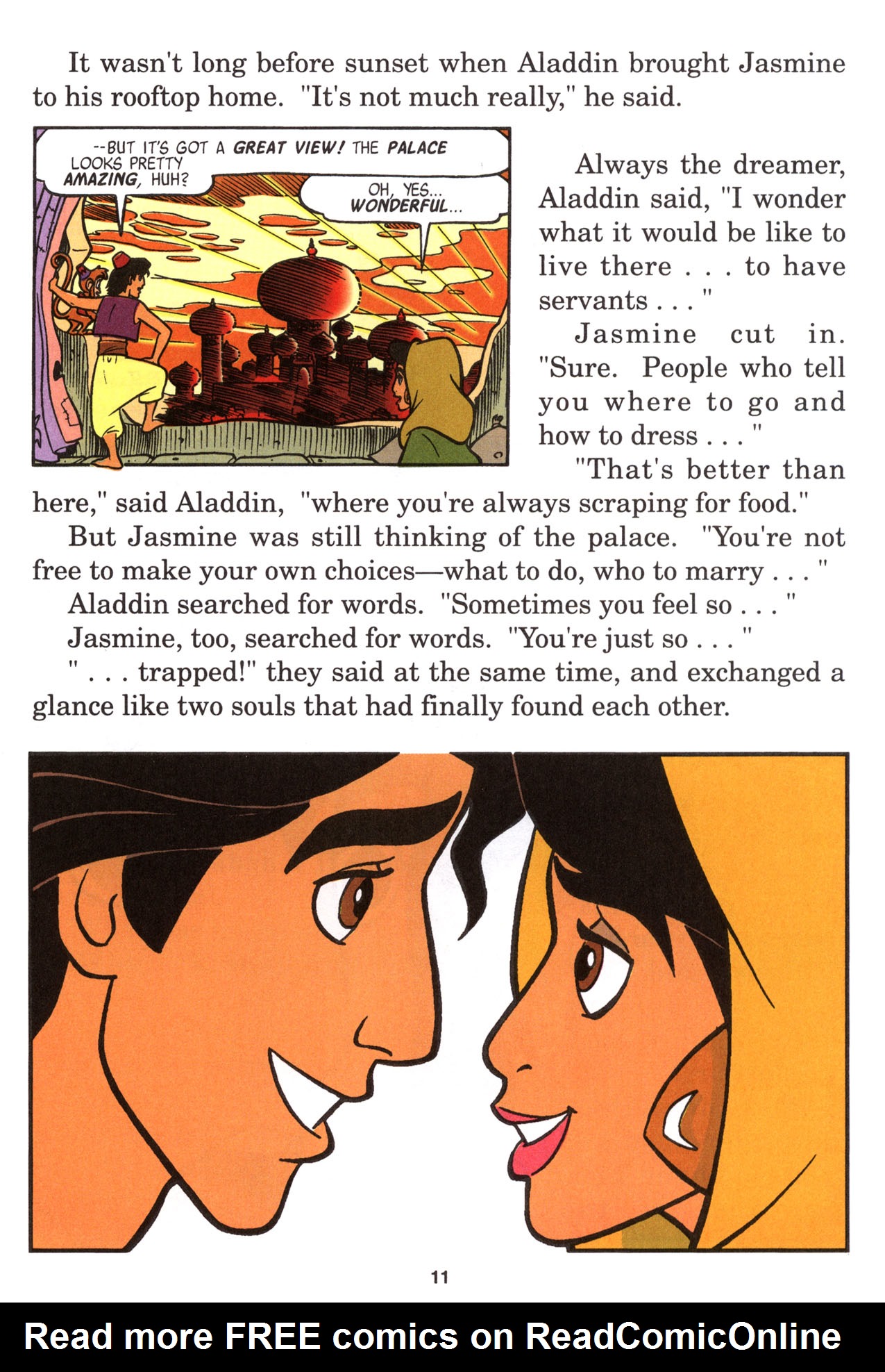 Read online Disney's Junior Graphic Novel Aladdin comic -  Issue # Full - 13
