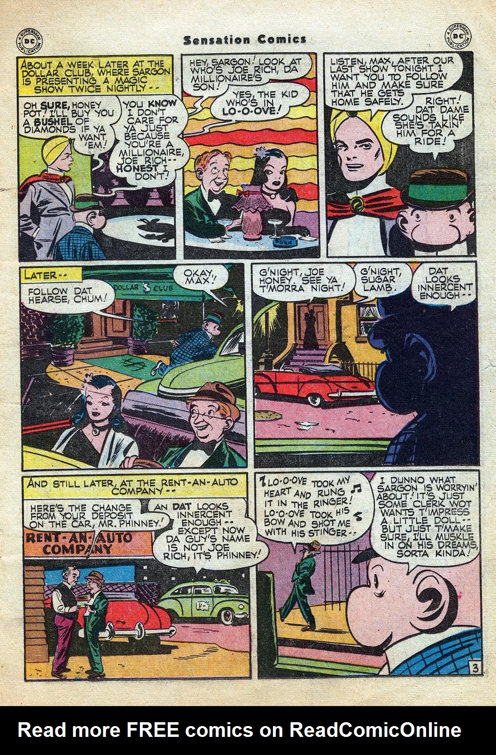 Read online Sensation (Mystery) Comics comic -  Issue #60 - 27