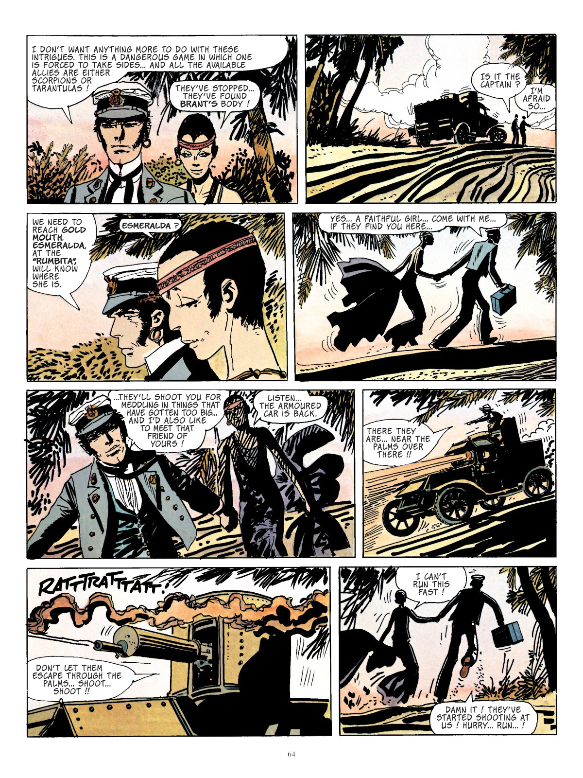 Read online Corto Maltese comic -  Issue # TPB 5 - 56