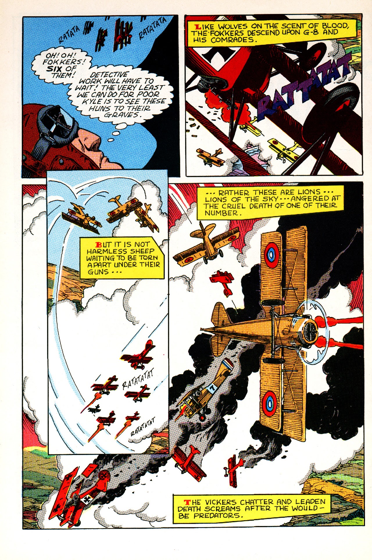 Read online G-8 And His Battle Aces comic -  Issue # Full - 5