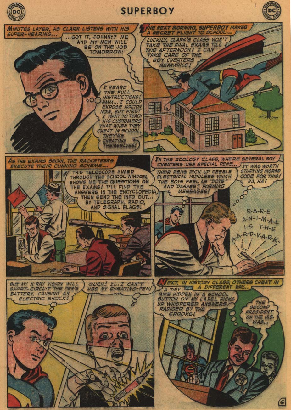 Read online Superboy (1949) comic -  Issue #66 - 17