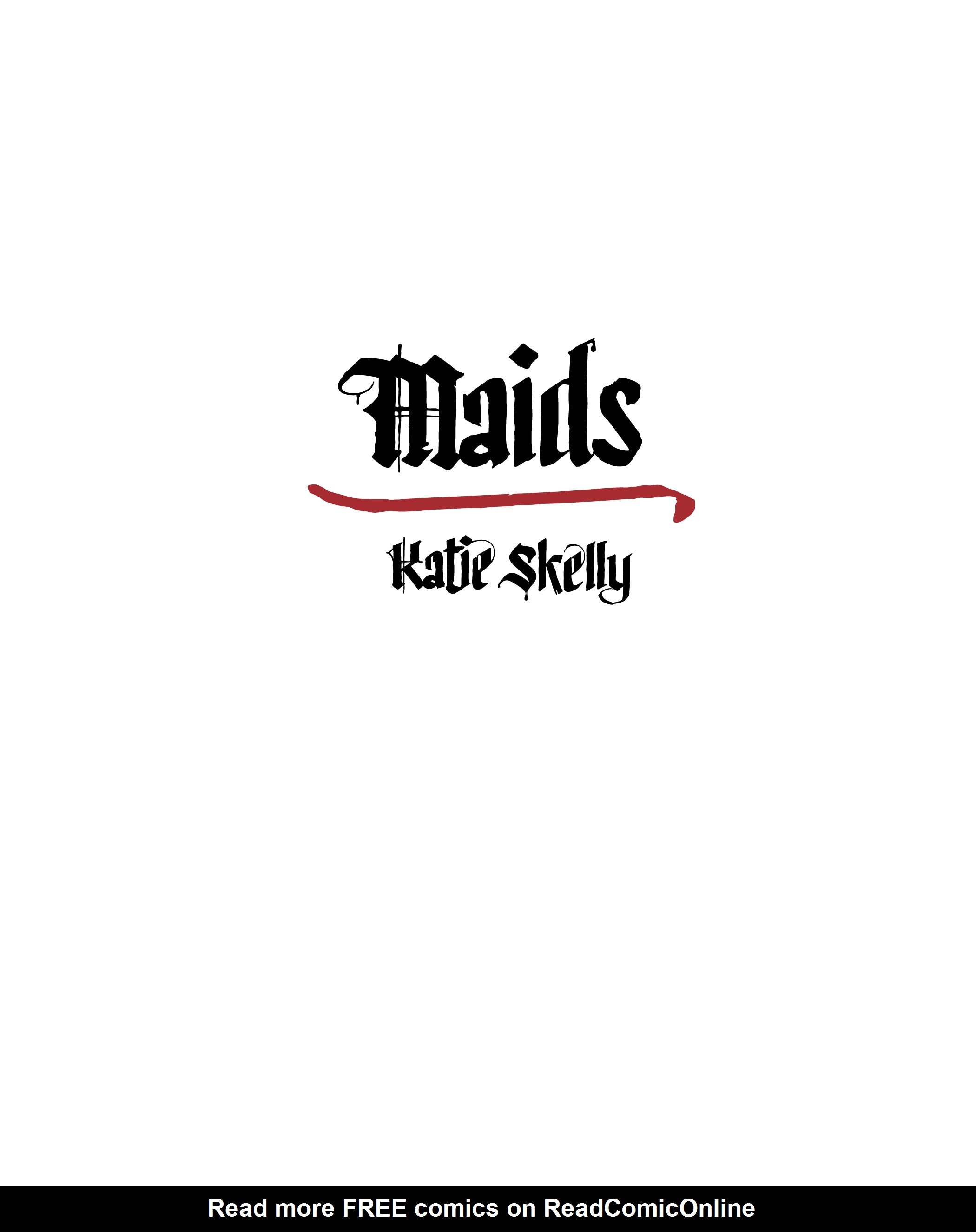 Read online Maids comic -  Issue # TPB - 2