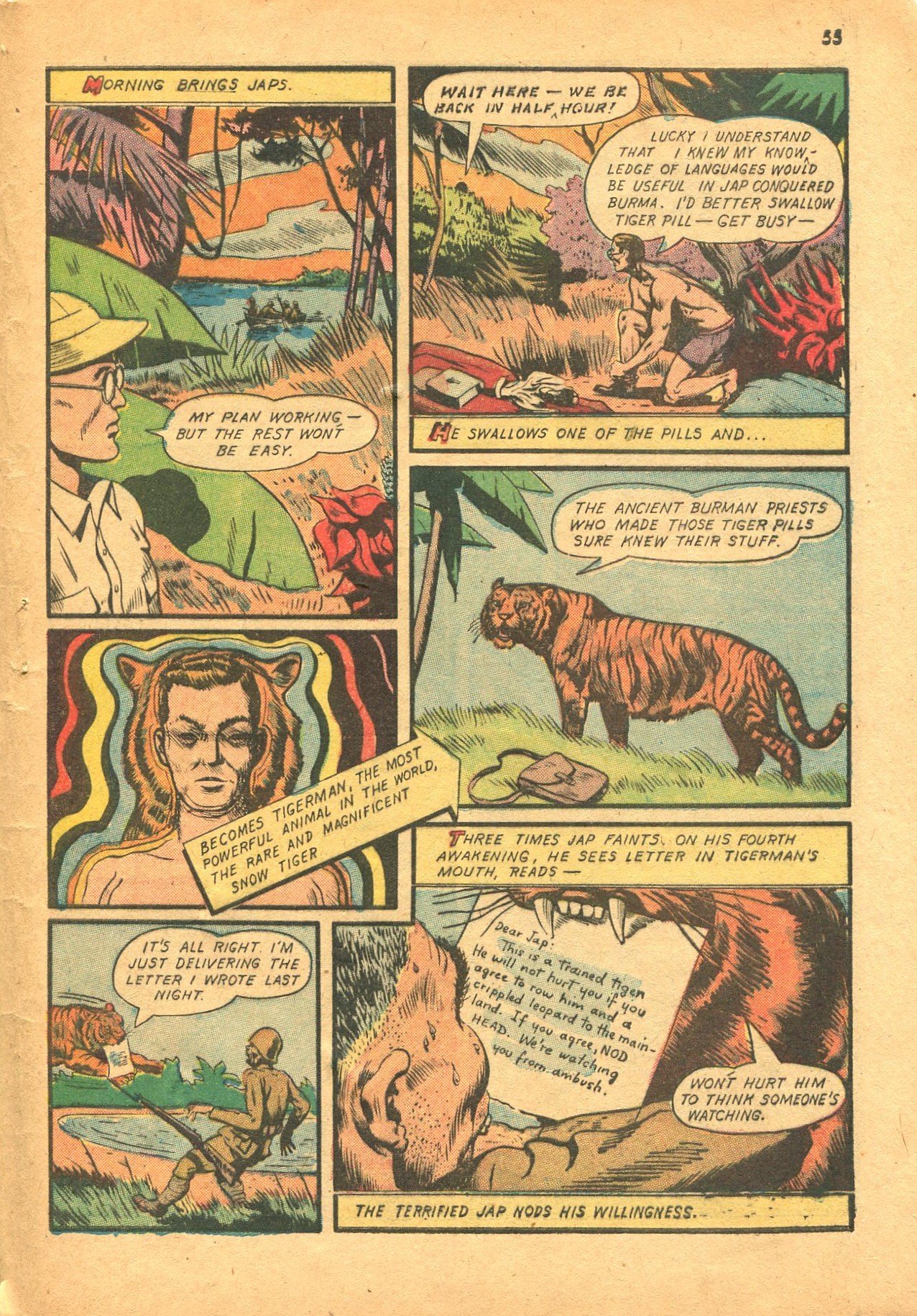 Read online Super-Magician Comics comic -  Issue #18 - 54