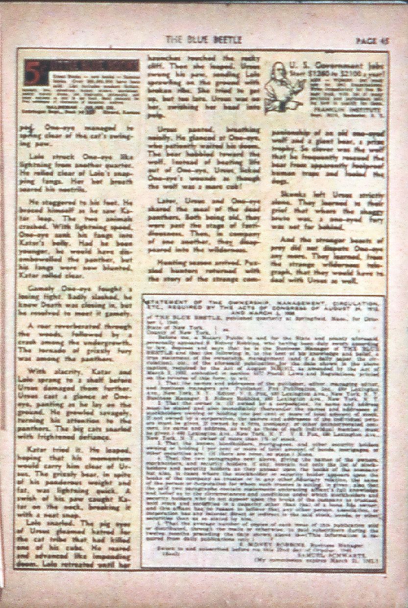 Read online The Blue Beetle comic -  Issue #6 - 46