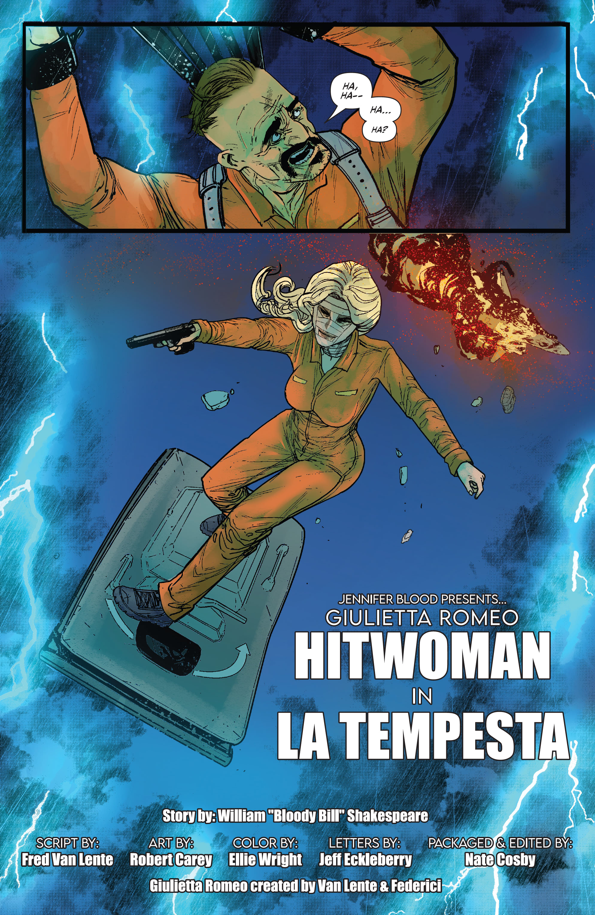 Read online Jennifer Blood Presents… Giulietta Romeo: Hitwoman comic -  Issue # Full - 10