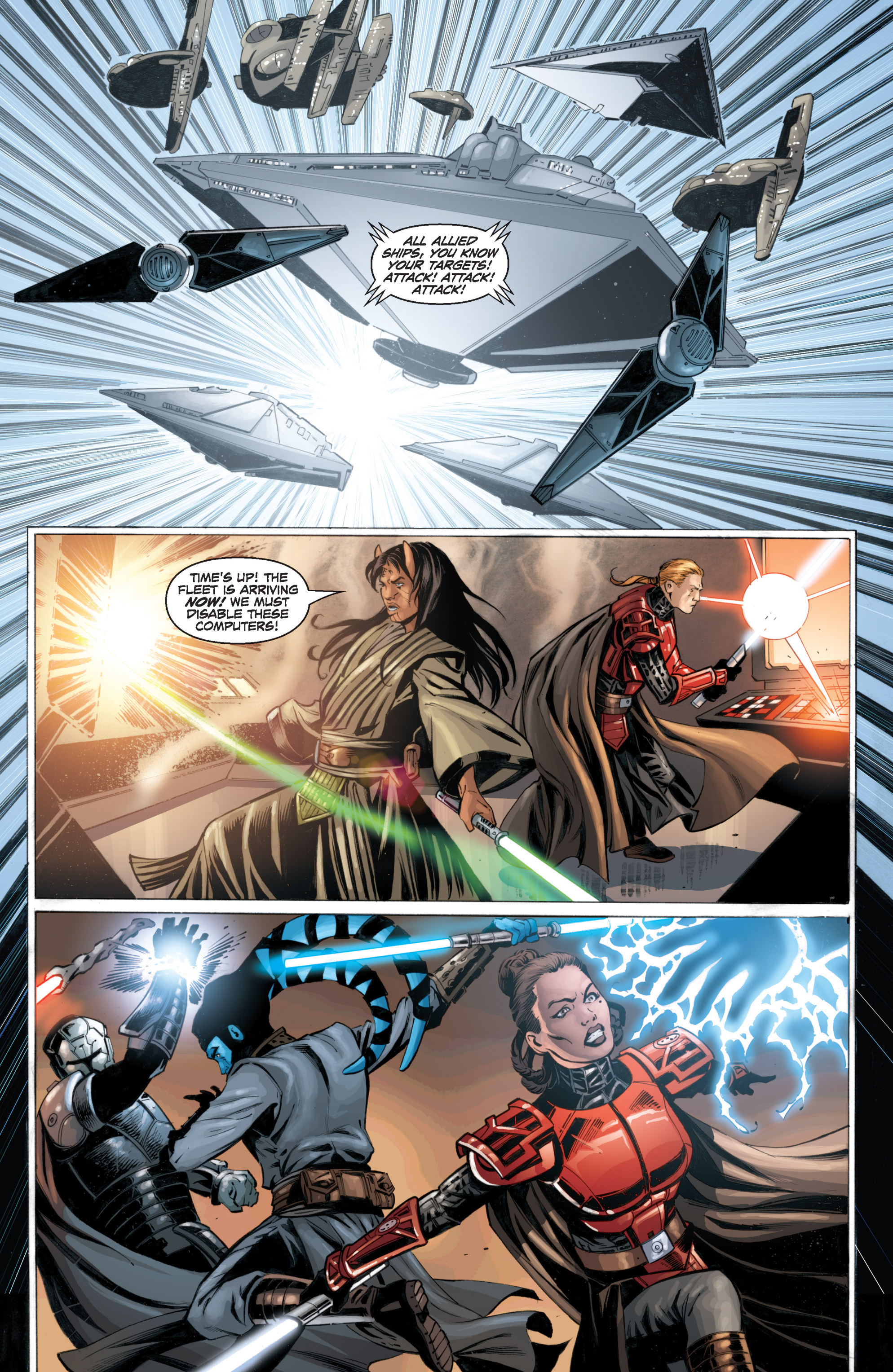 Read online Star Wars: Legacy War comic -  Issue #5 - 11