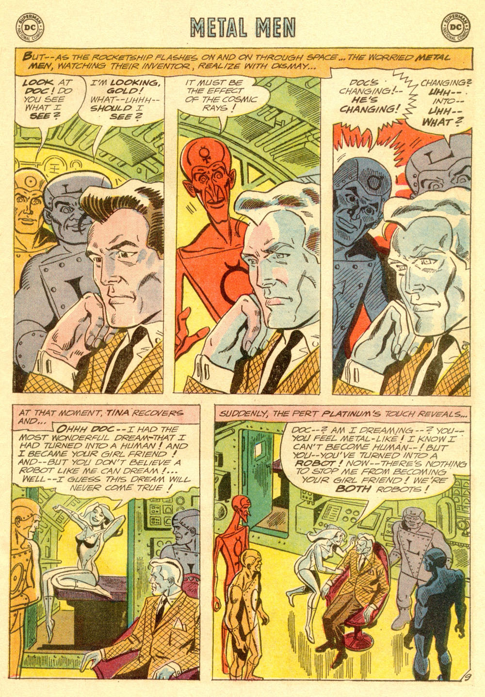 Read online Metal Men (1963) comic -  Issue #6 - 13