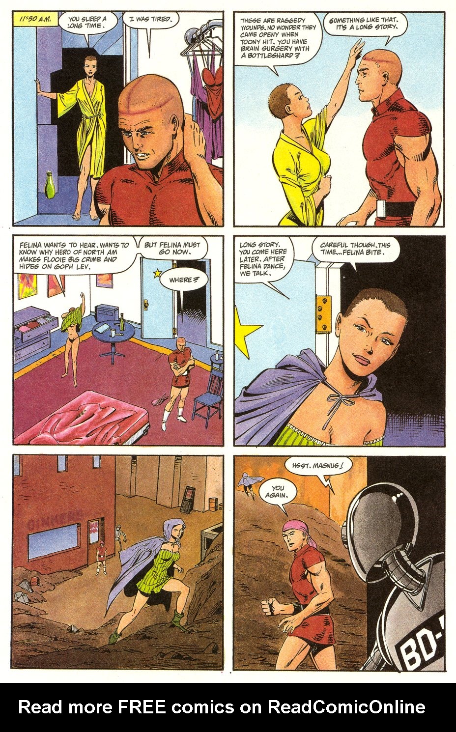 Read online Magnus Robot Fighter (1991) comic -  Issue #5 - 10