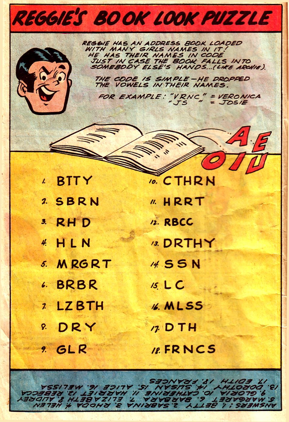 Read online Reggie and Me (1966) comic -  Issue #98 - 8