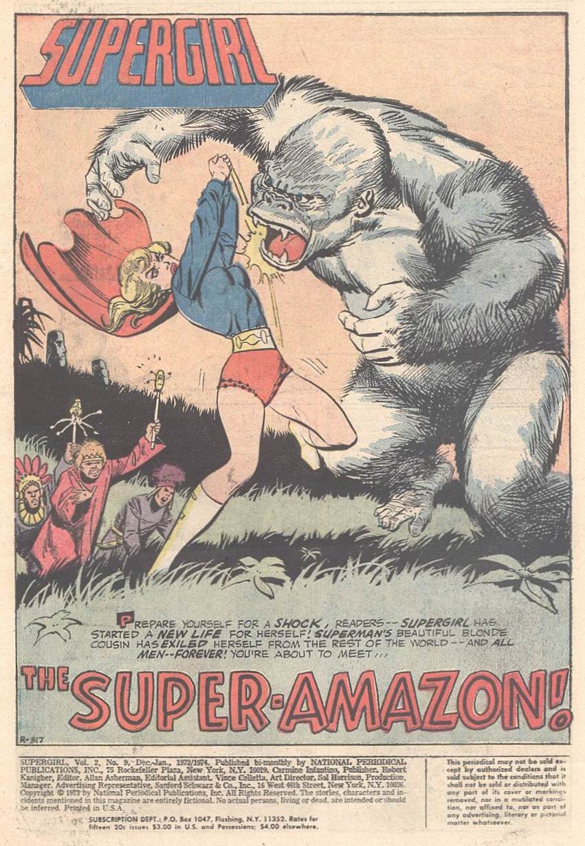 Read online Supergirl (1972) comic -  Issue #9 - 2