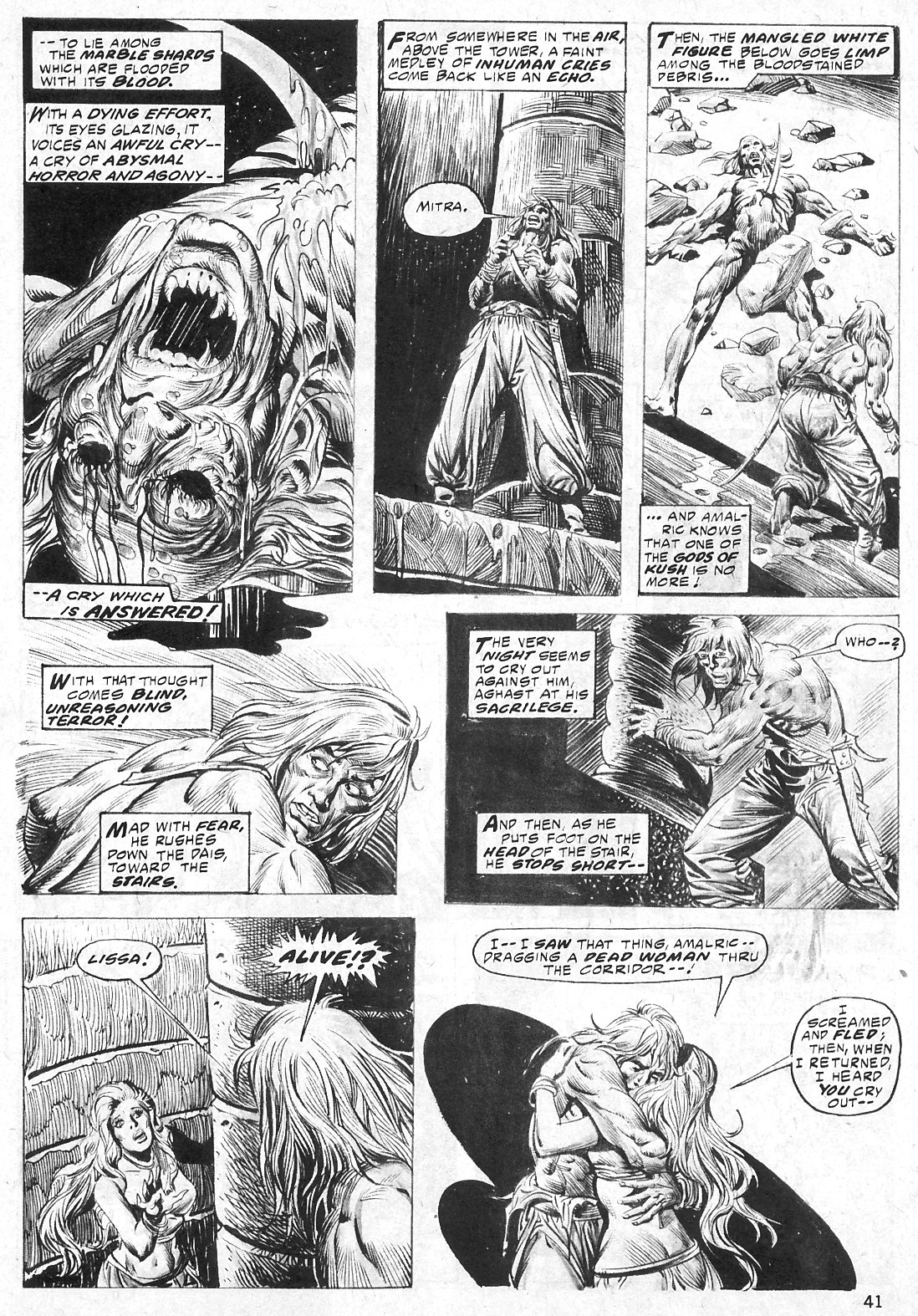 Read online The Savage Sword Of Conan comic -  Issue #21 - 41