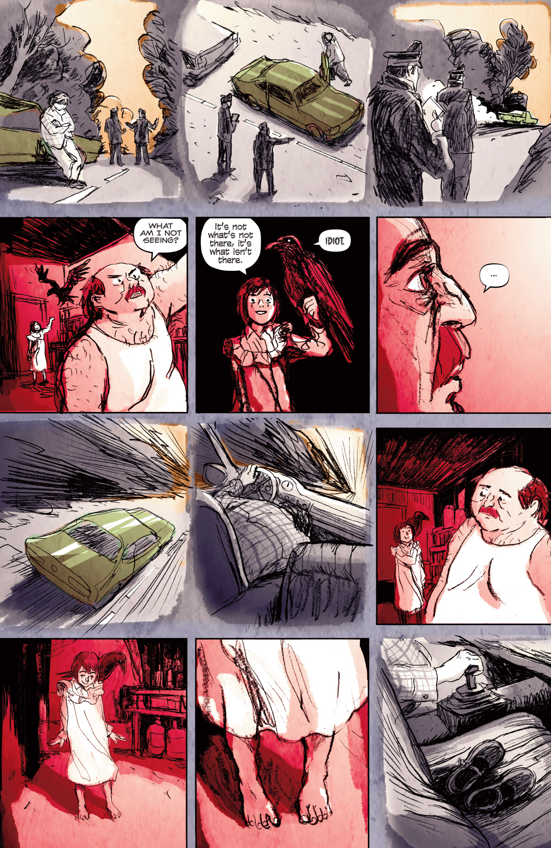 Read online The Crow: Curare comic -  Issue #3 - 6